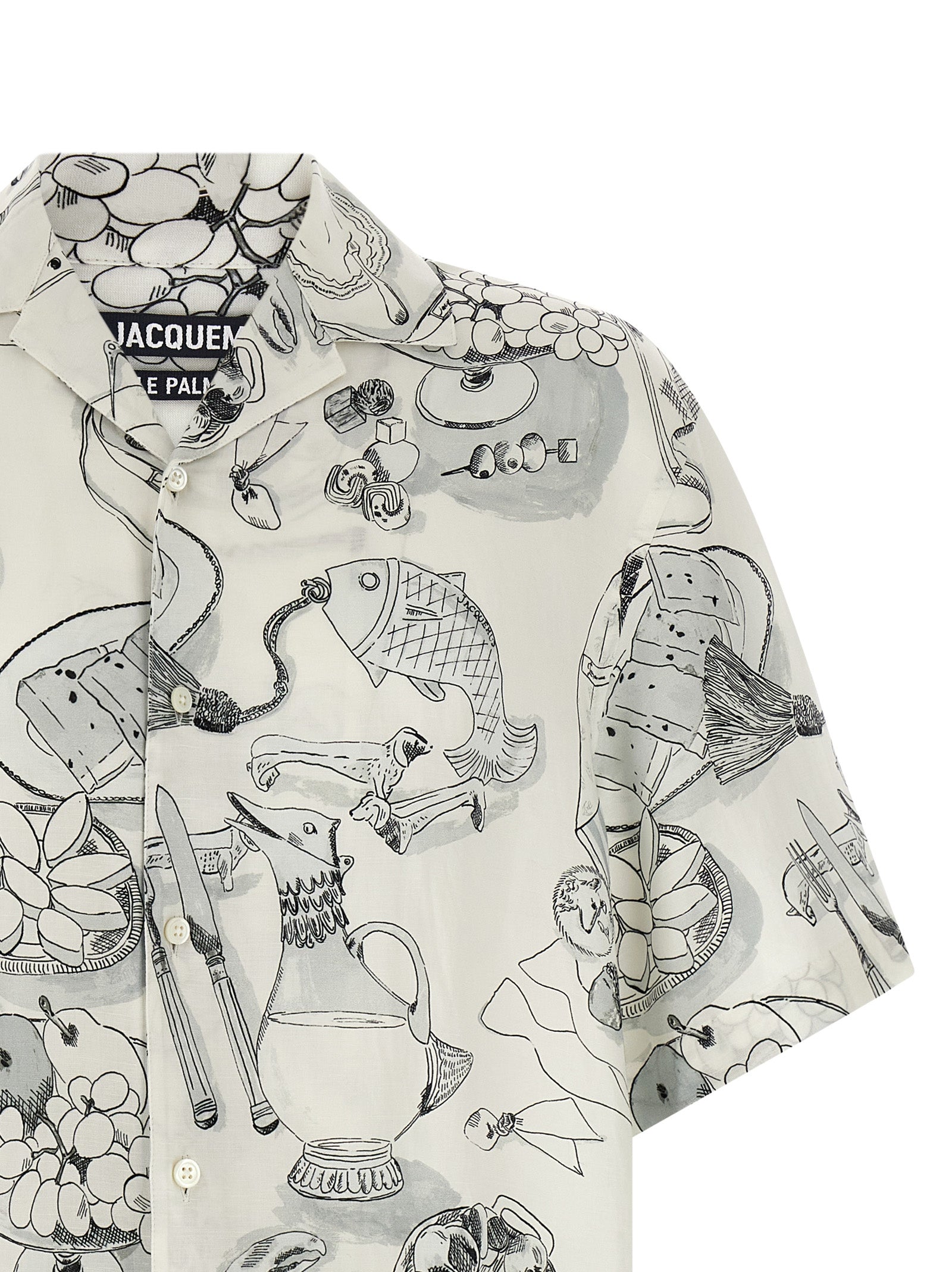 Jacquemus Bicolor Viscose Blouse Jacquemus
