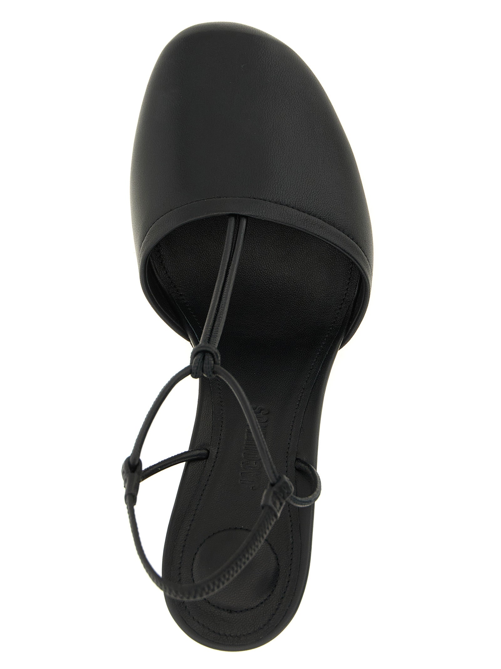 Jacquemus Black Lamb Leather High Heel Pumps Jacquemus