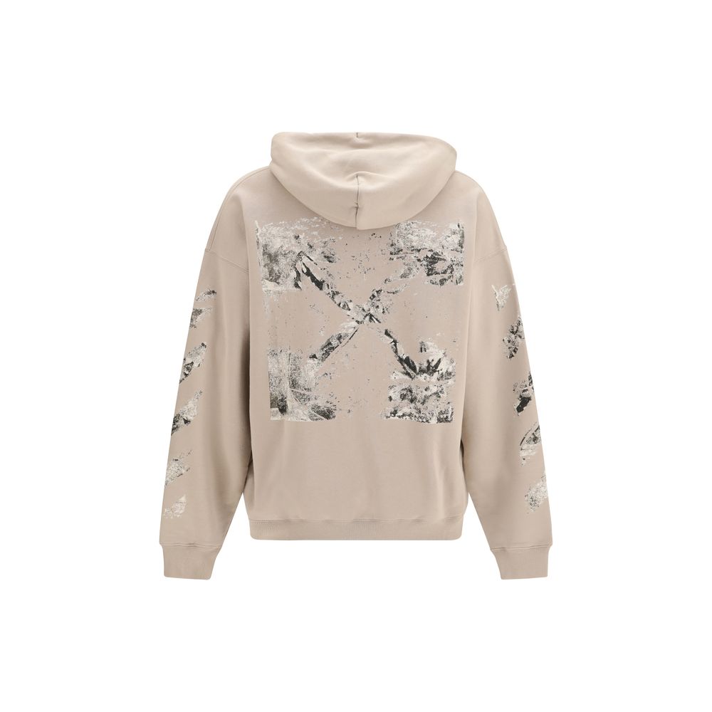 Off-White Beige Cotton Sweatshirt Off-White