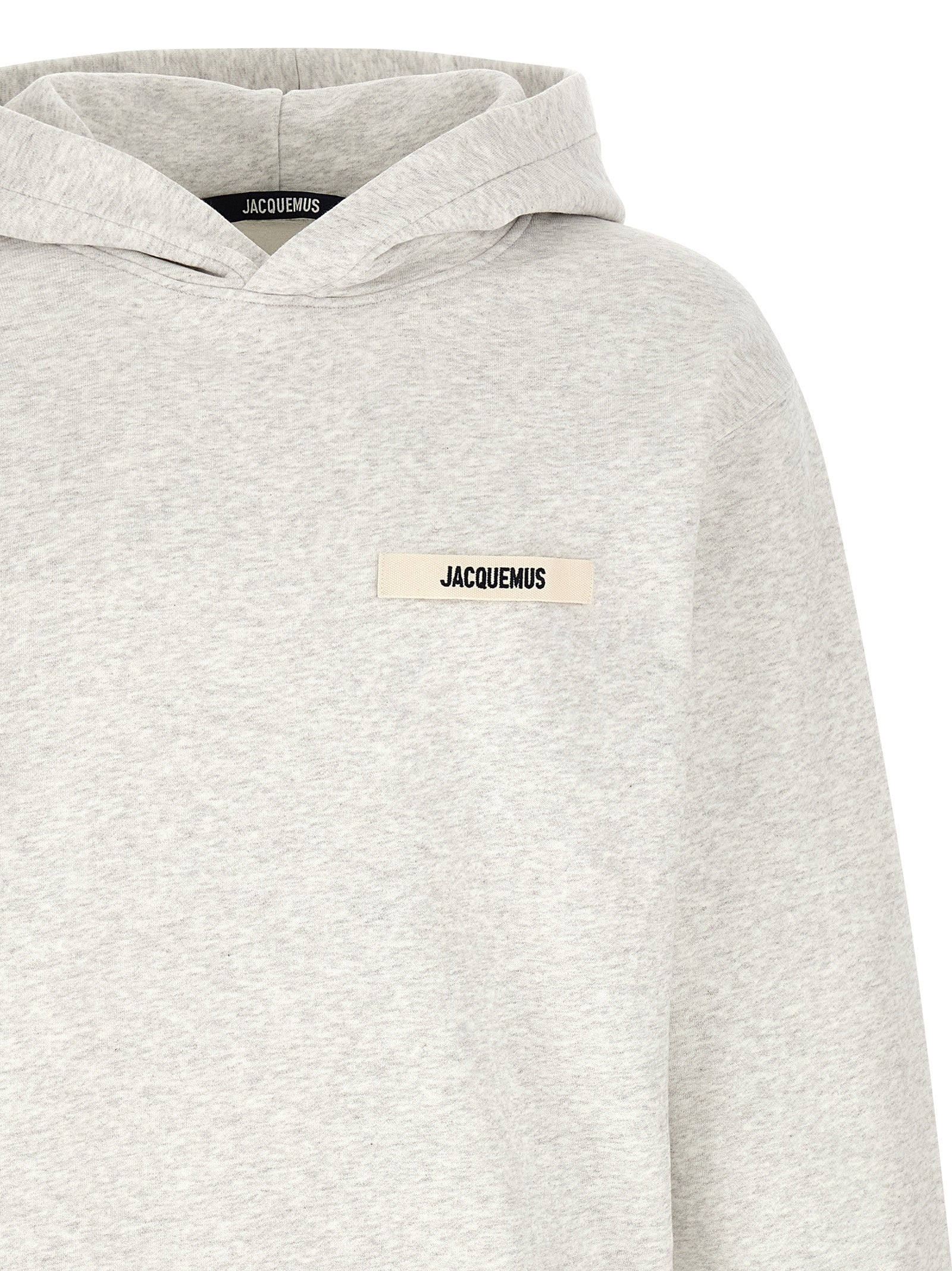 Jacquemus Gray Cotton Sweatshirt Jacquemus