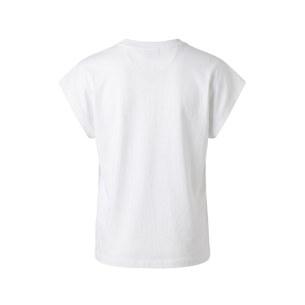 Trussardi White Cotton Women T-Shirt Trussardi