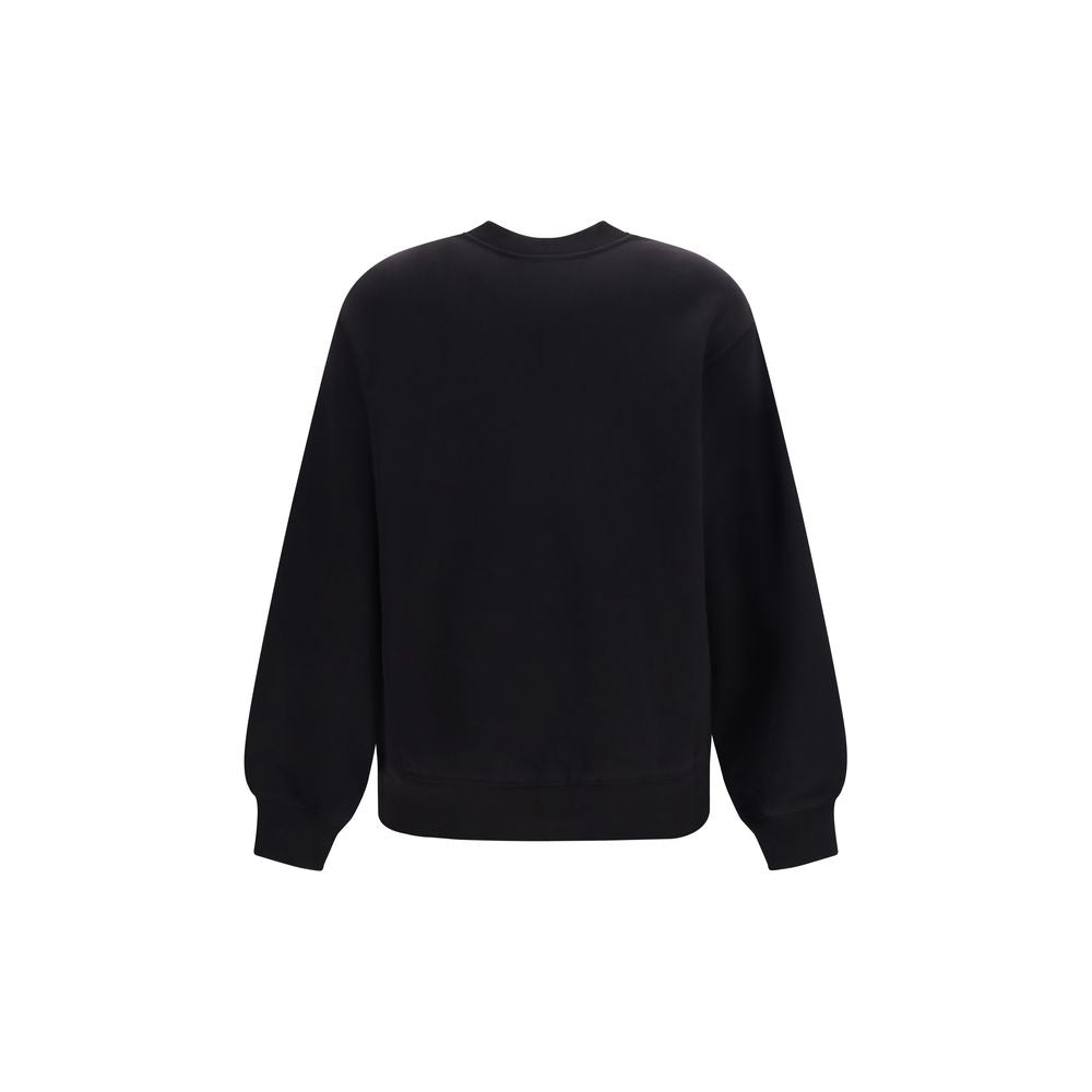 Dolce & Gabbana Black Cotton Sweatshirt Dolce & Gabbana