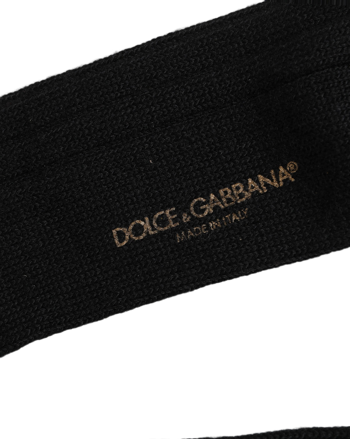 Dolce & Gabbana Black DG Logo Print Over The Calf Accessory Socks Dolce & Gabbana