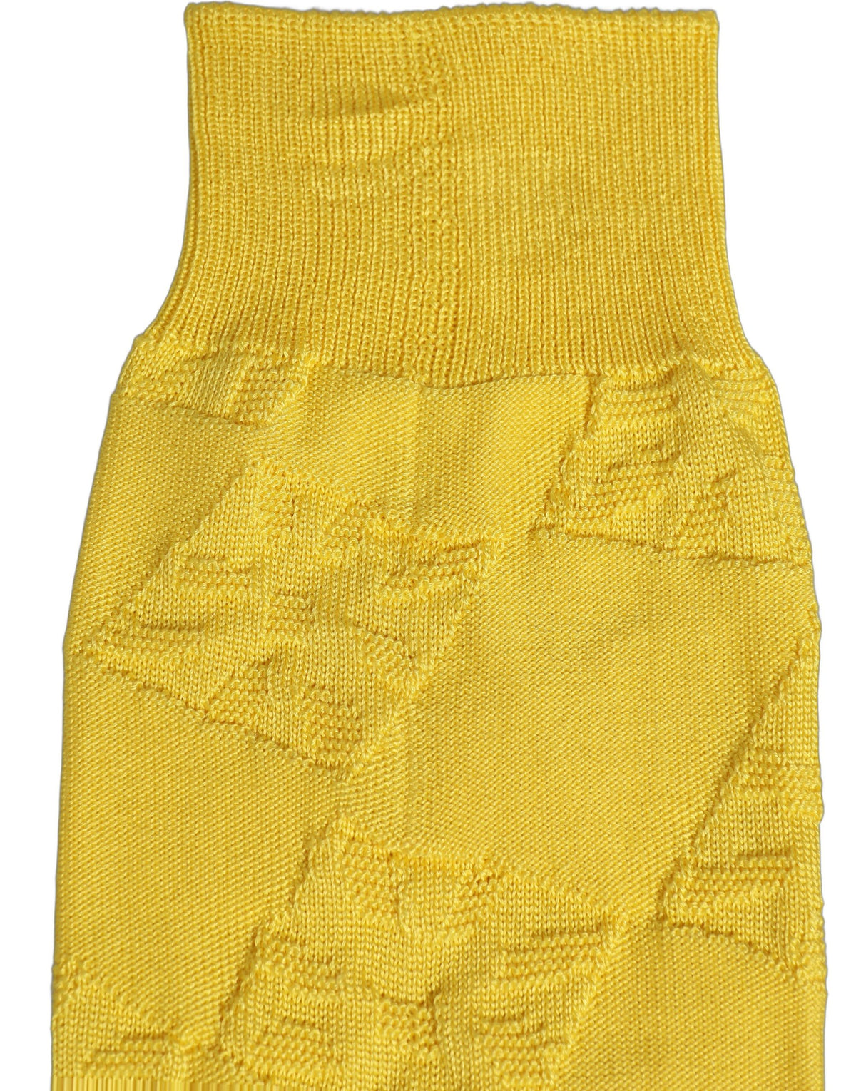 Dolce & Gabbana Men Yellow 100% Silk Mid Calf Accessory Socks Dolce & Gabbana