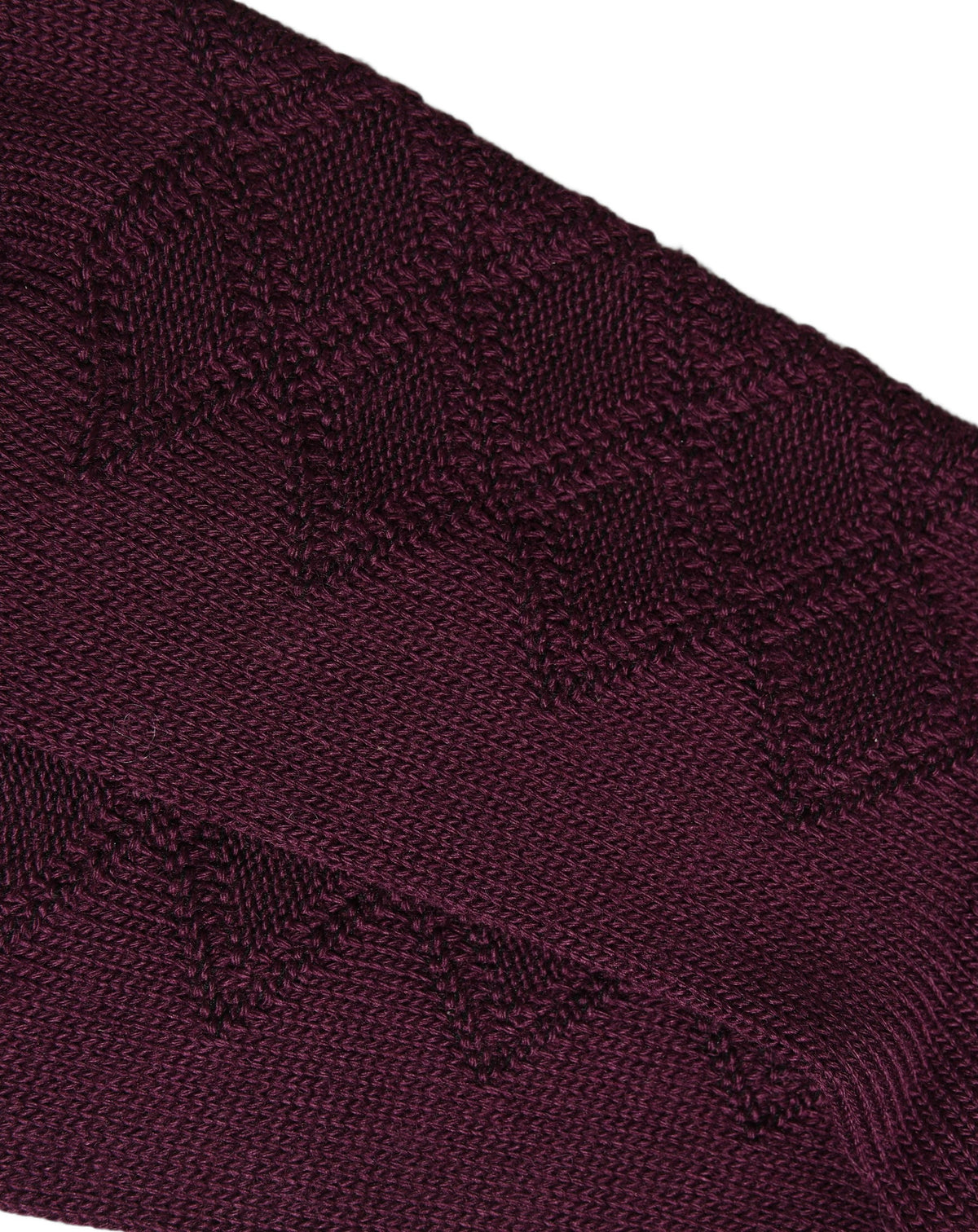 Dolce & Gabbana Burgundy Wool Crest Logo Knee High Accessory Socks Dolce & Gabbana