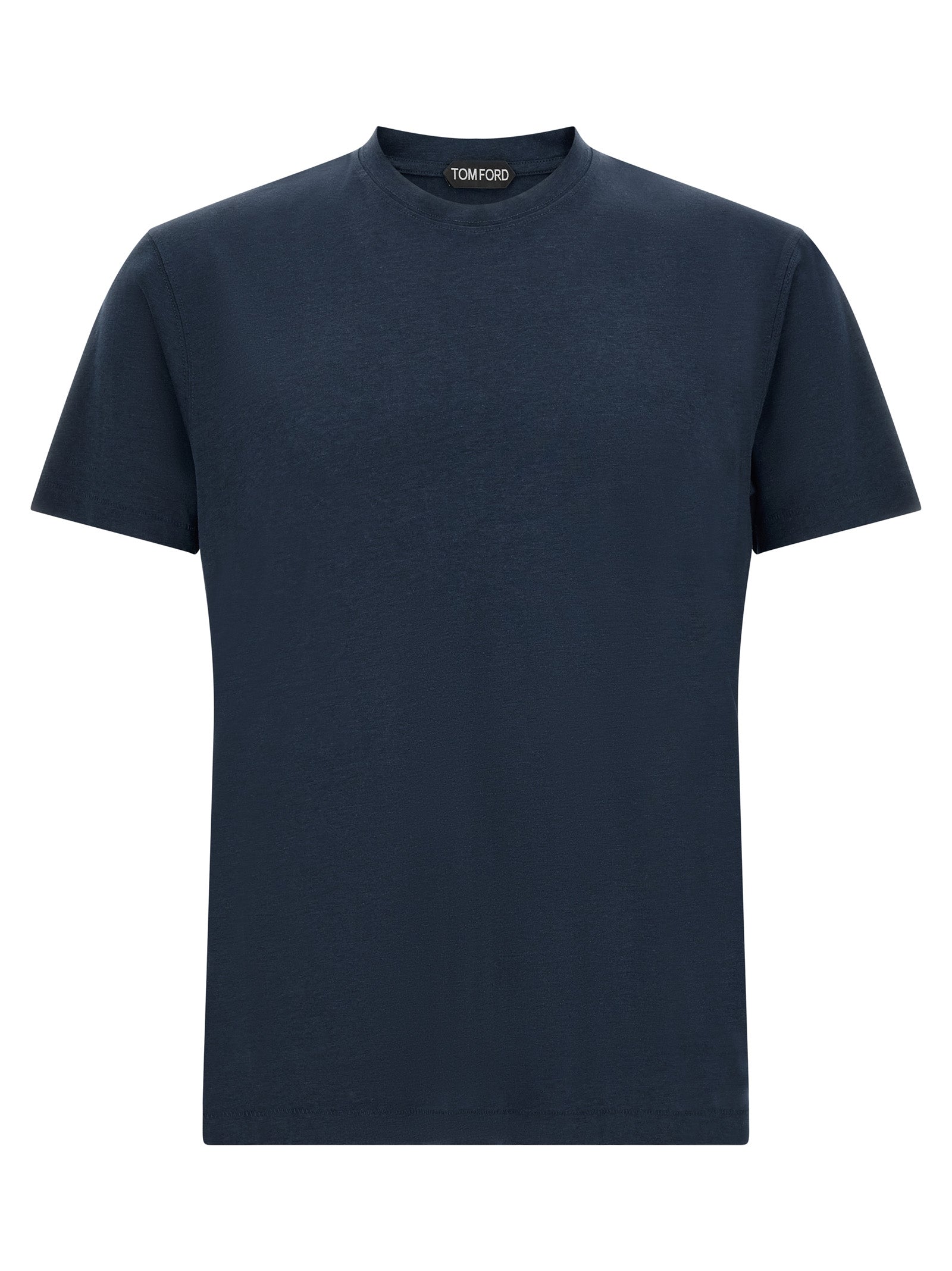 Tom Ford Blue Lyocell T-Shirt Tom Ford