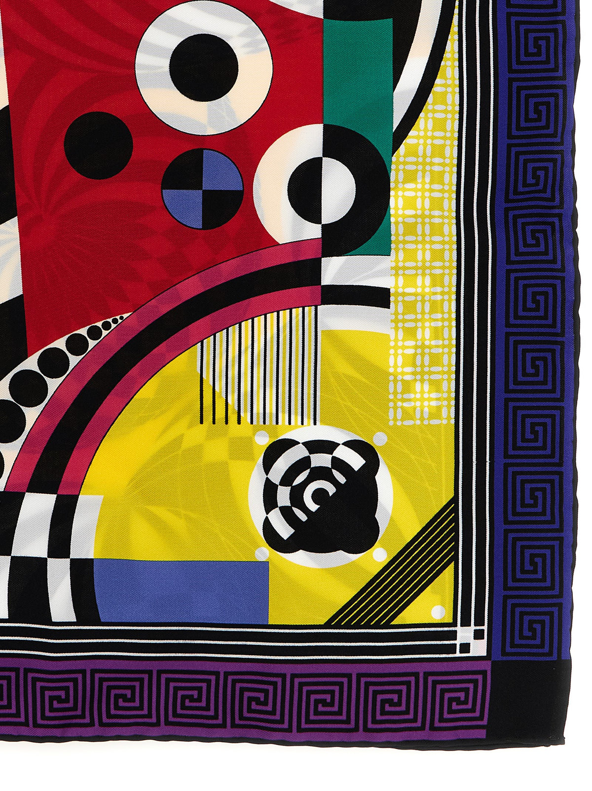 Versace Multicolor Silk Foulard Versace