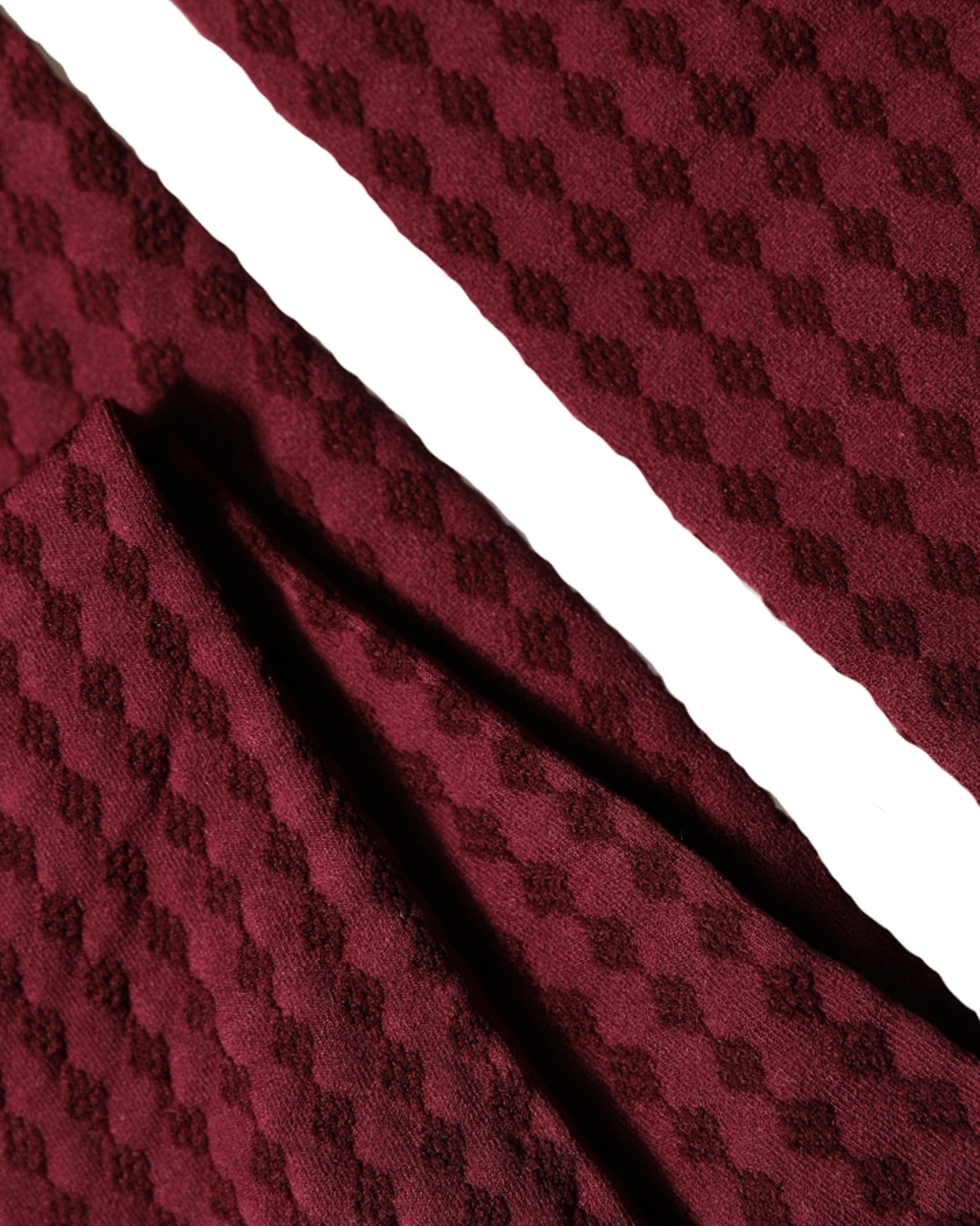 Dolce & Gabbana Burgundy Nylon Fishnet Pantyhose Stockings Socks Dolce & Gabbana