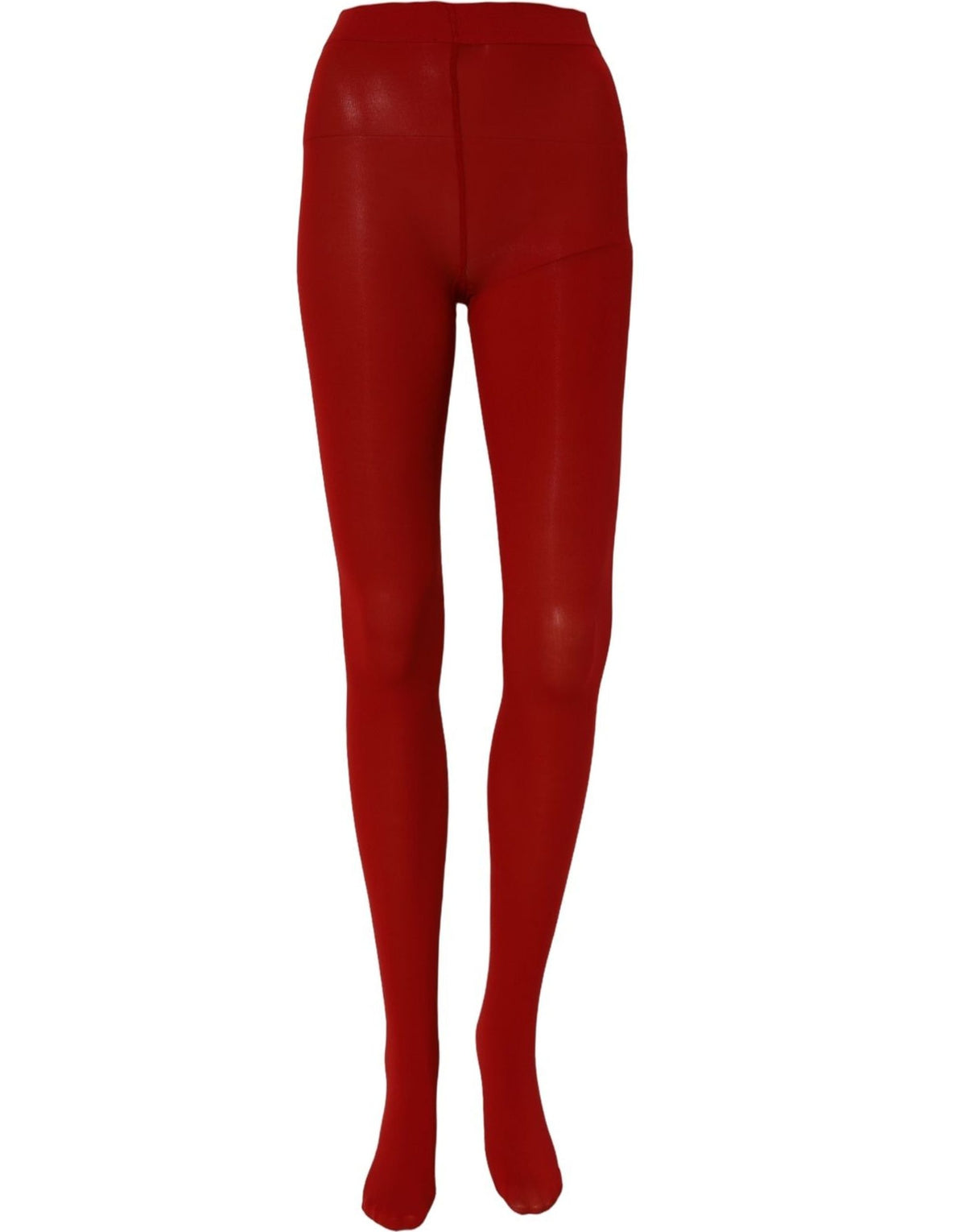Dolce & Gabbana Red Nylon Tights Stocking Pantyhose Socks Dolce & Gabbana
