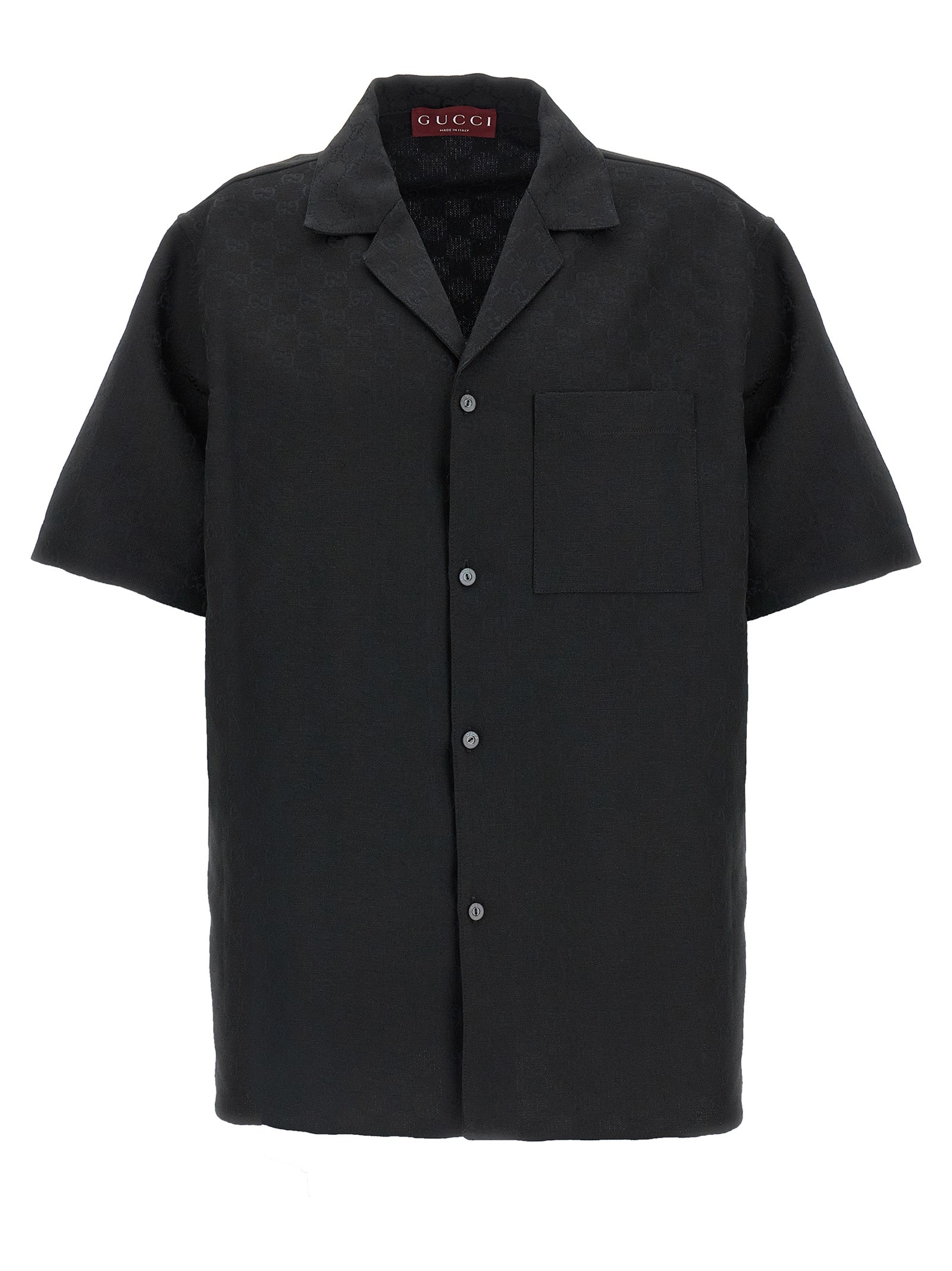 Gucci Black Linen Blouse Gucci