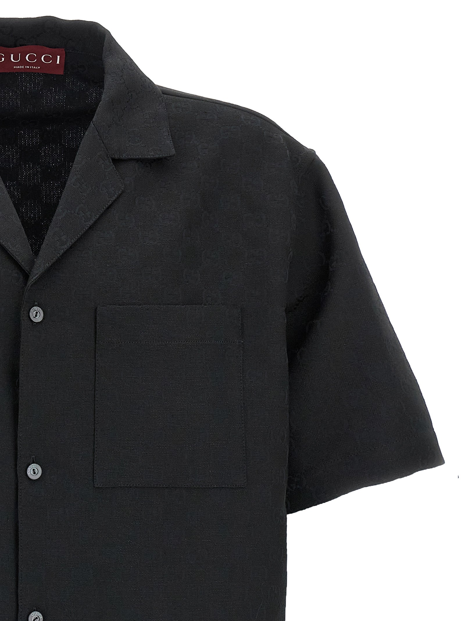 Gucci Black Linen Blouse Gucci