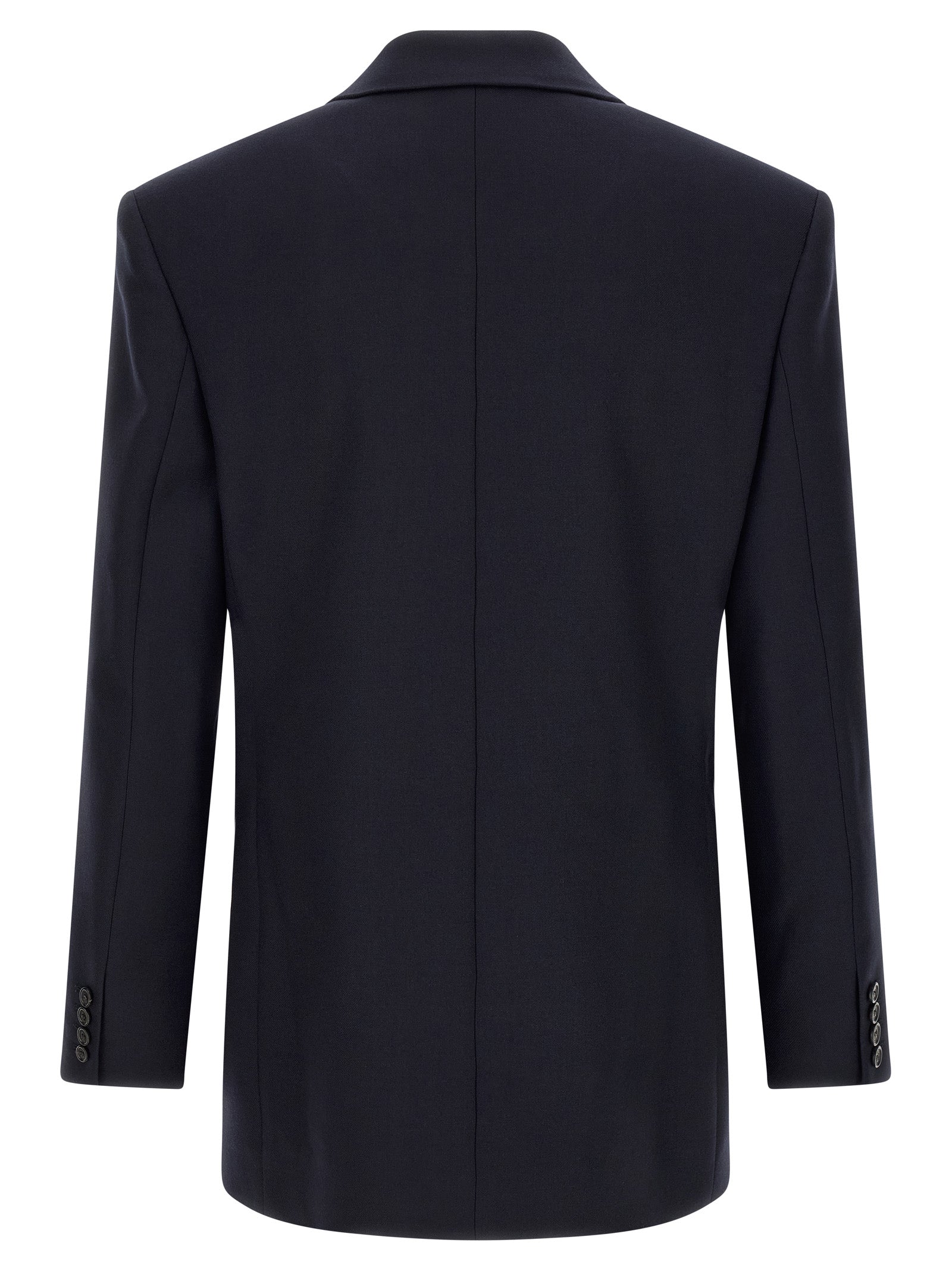 Saint Laurent Blue Wool Blazer Saint Laurent