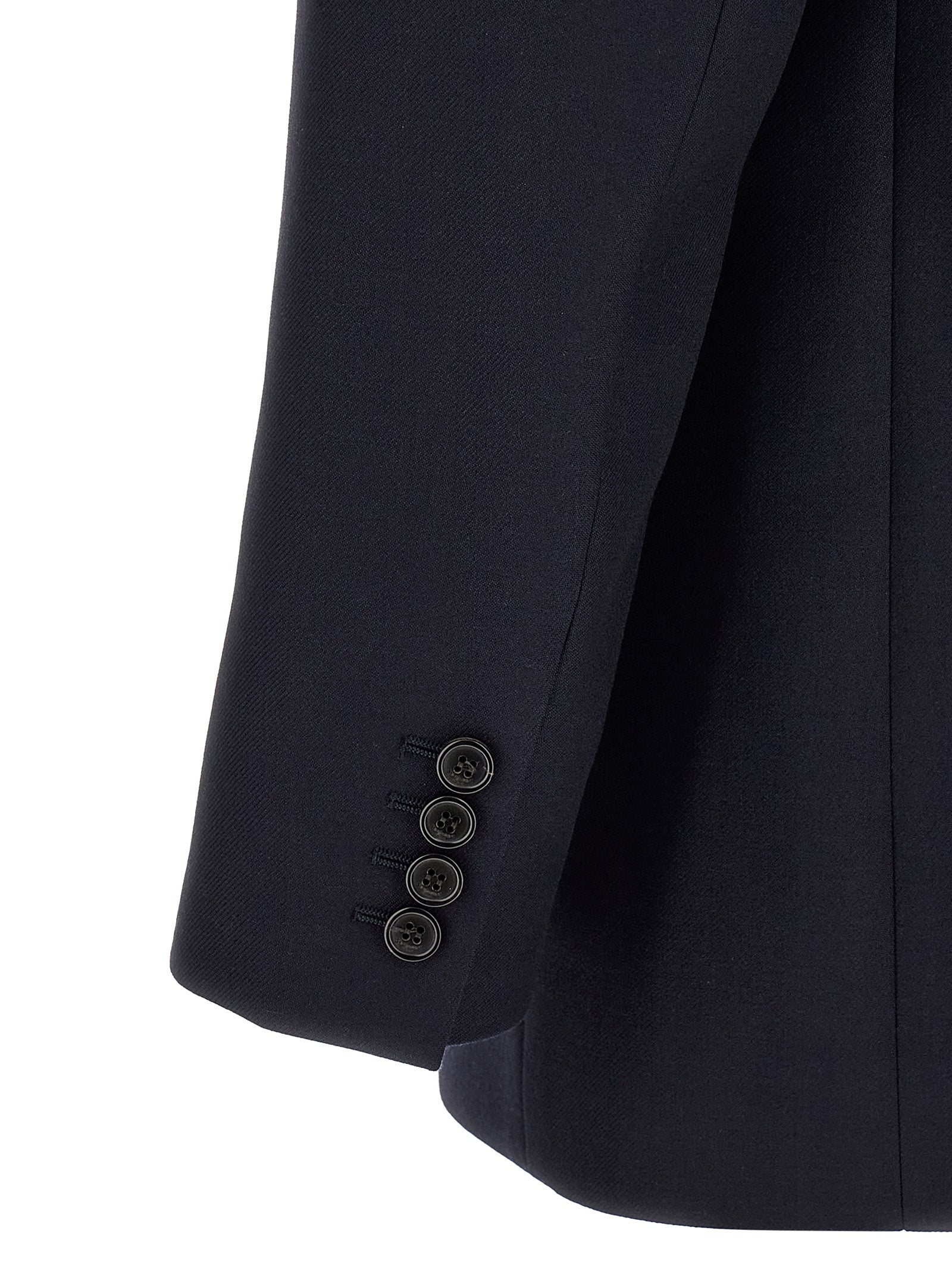 Saint Laurent Blue Wool Blazer Saint Laurent