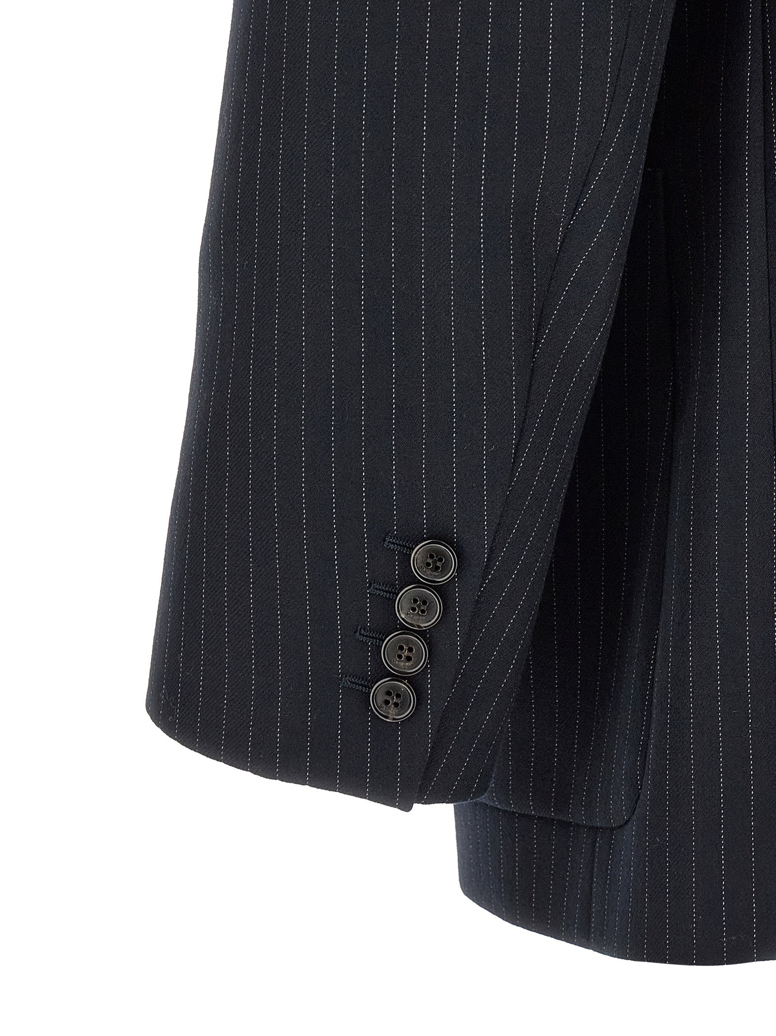 Saint Laurent Blue Wool Blazer Saint Laurent