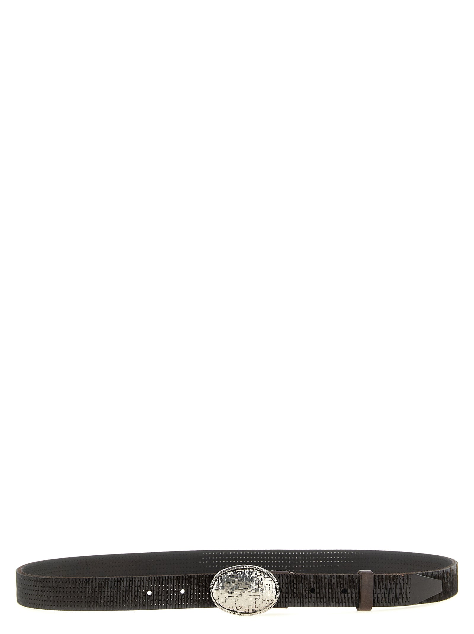 Brunello Cucinelli Brown Calfskin Regular Belt Brunello Cucinelli