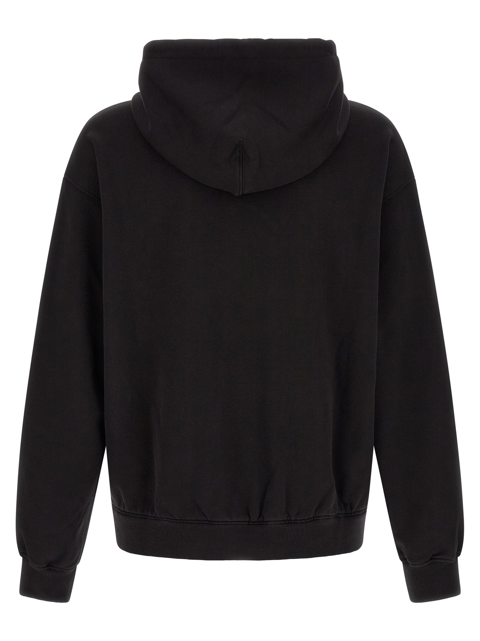 Dolce & Gabbana Black Cotton Sweatshirt Dolce & Gabbana