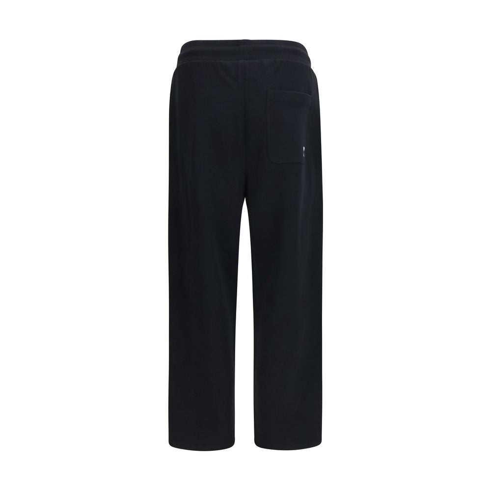 Ami Paris Black Cotton Joggers (Workout Pants) Ami Paris