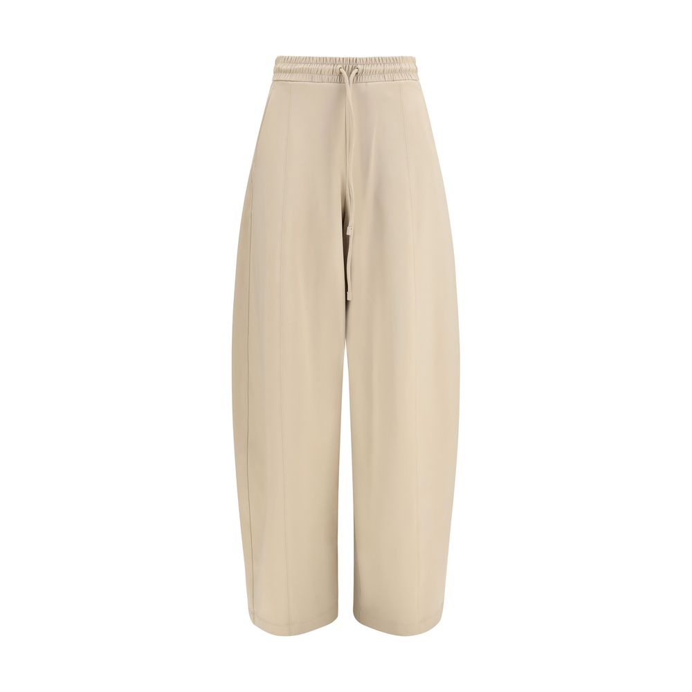 Max Mara Beige Polyamide Athletic Pants Max Mara