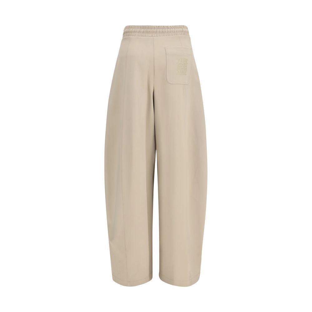 Max Mara Beige Polyamide Athletic Pants Max Mara
