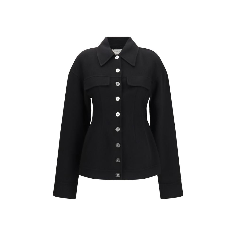 Max Mara Black Wool Oves Aries Coat Max Mara