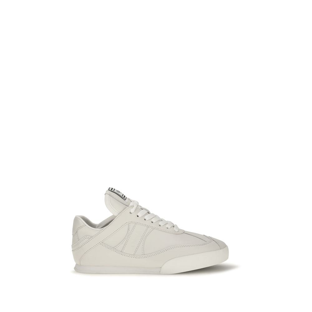 Chloé White Calf Leather Bos Taurus Athletic Sneakers Chloé
