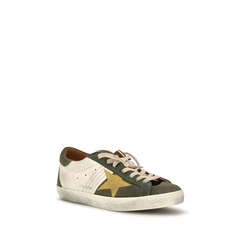 Golden Goose Bicolor Calf Leather Bos Taurus Sneakers Golden Goose