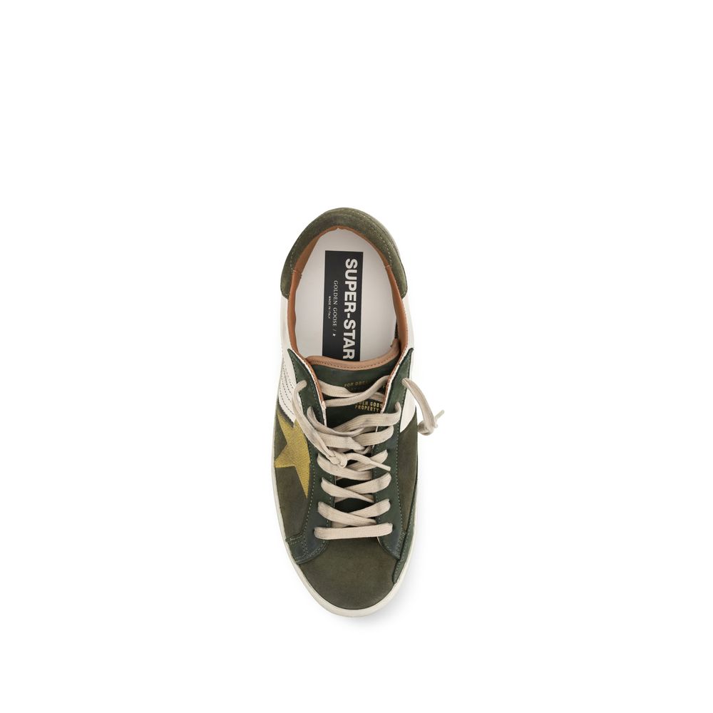 Golden Goose Bicolor Calf Leather Bos Taurus Sneakers Golden Goose