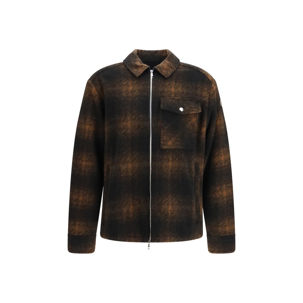 Moncler Brown Polyester Jacket Moncler