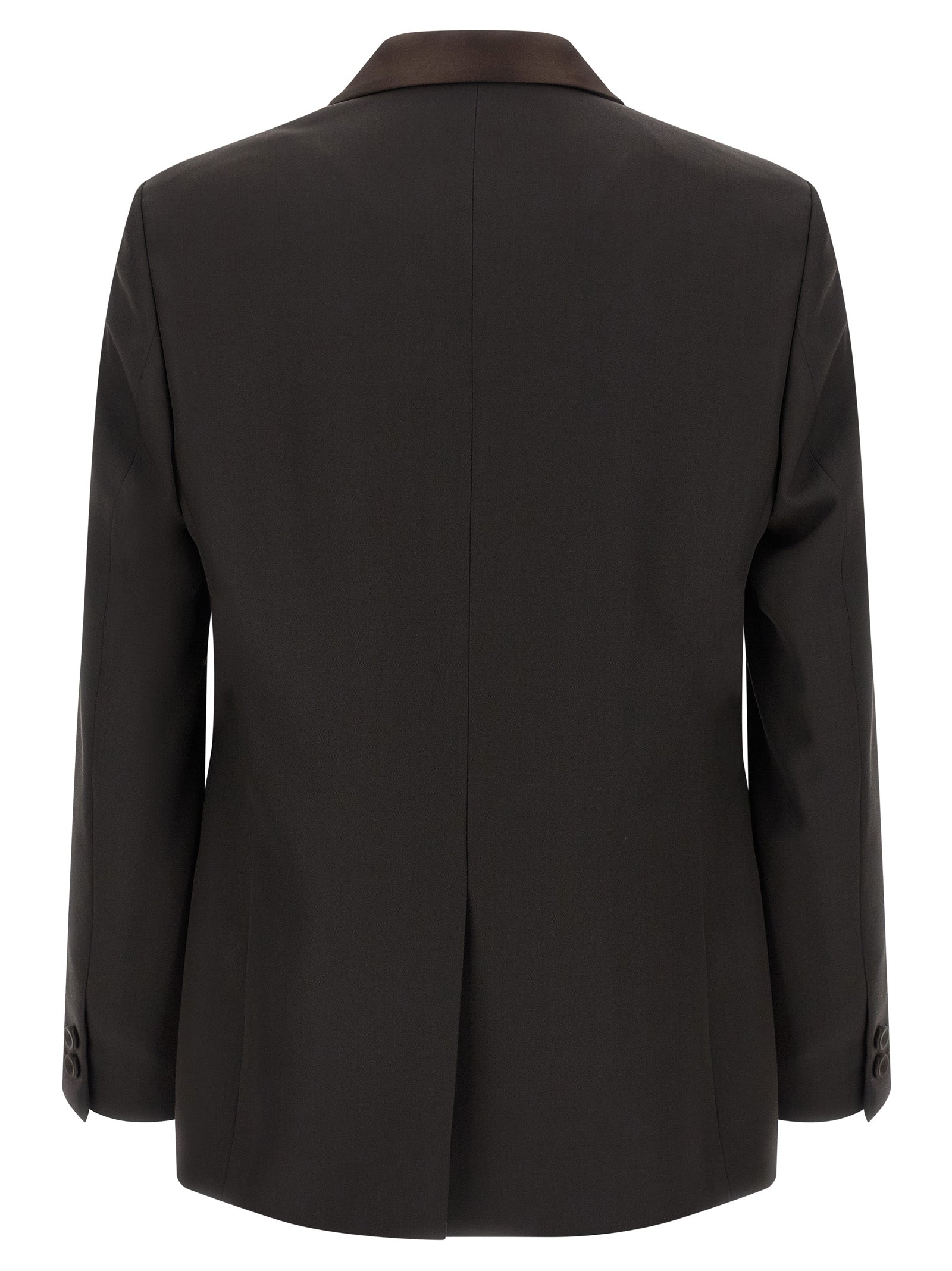 Fendi Brown Polyester Blazer Fendi
