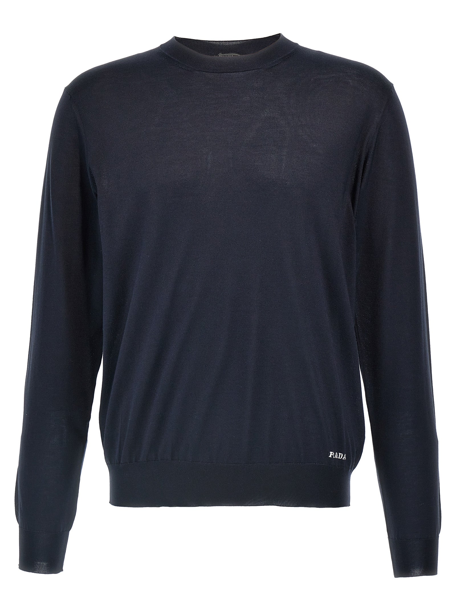Prada Blue Silk Cardigan Prada