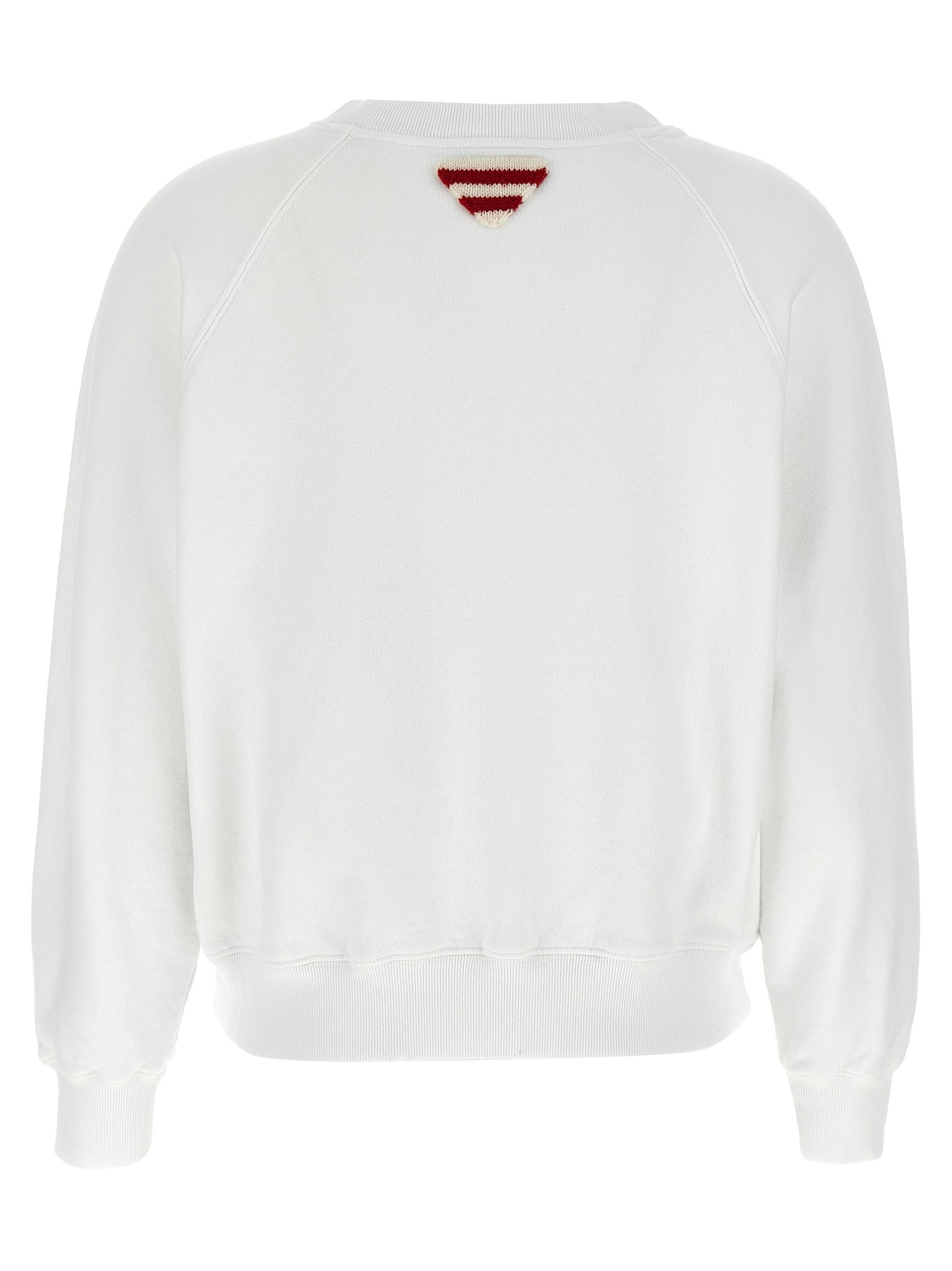 Prada White Cotton Sweatshirt Prada