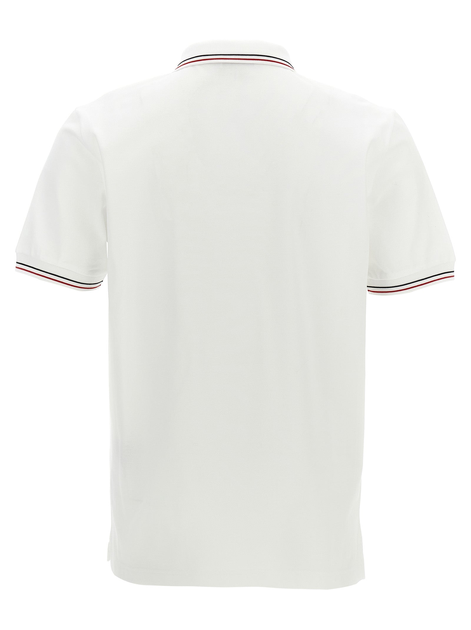 Prada White Cotton Polo Shirt Prada