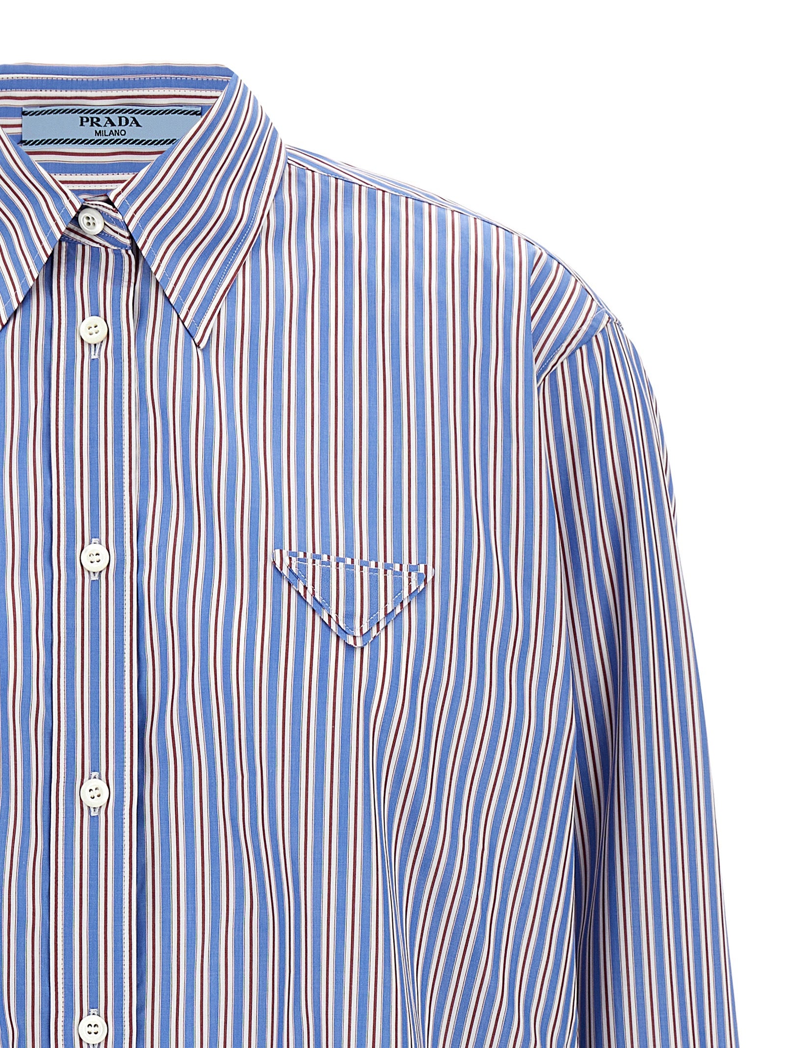 Prada Multicolor Cotton Blouse Prada