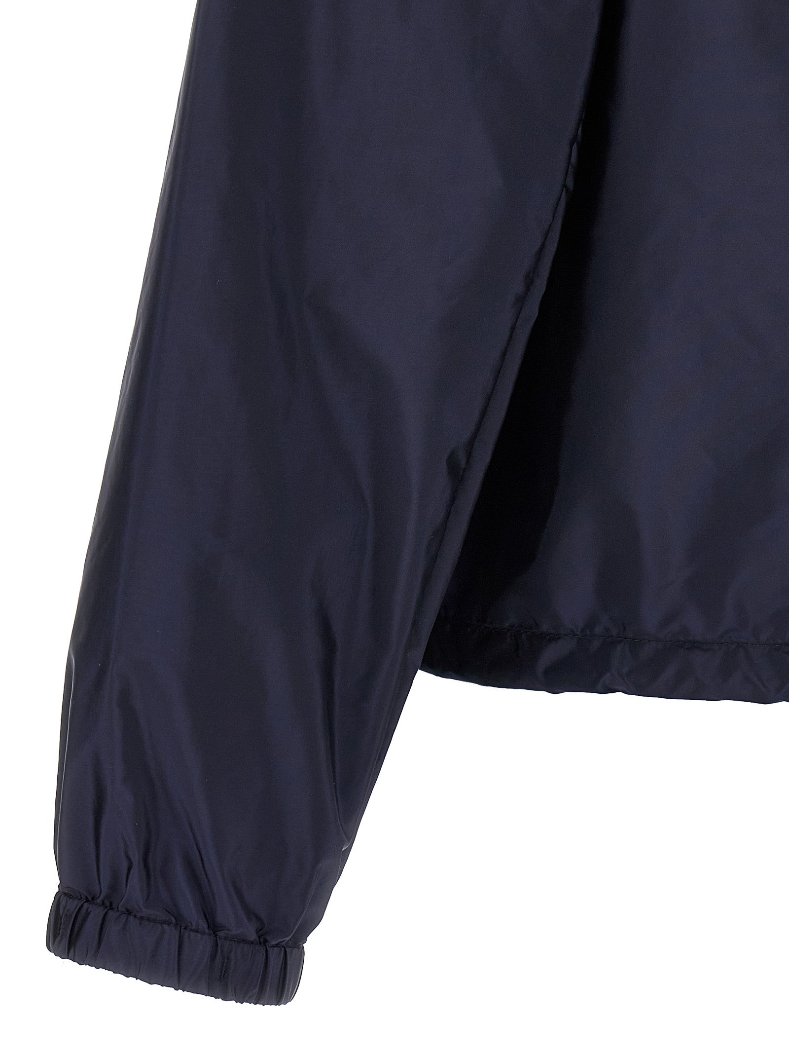 Prada Blue Recycled Polyamide Jacket Prada
