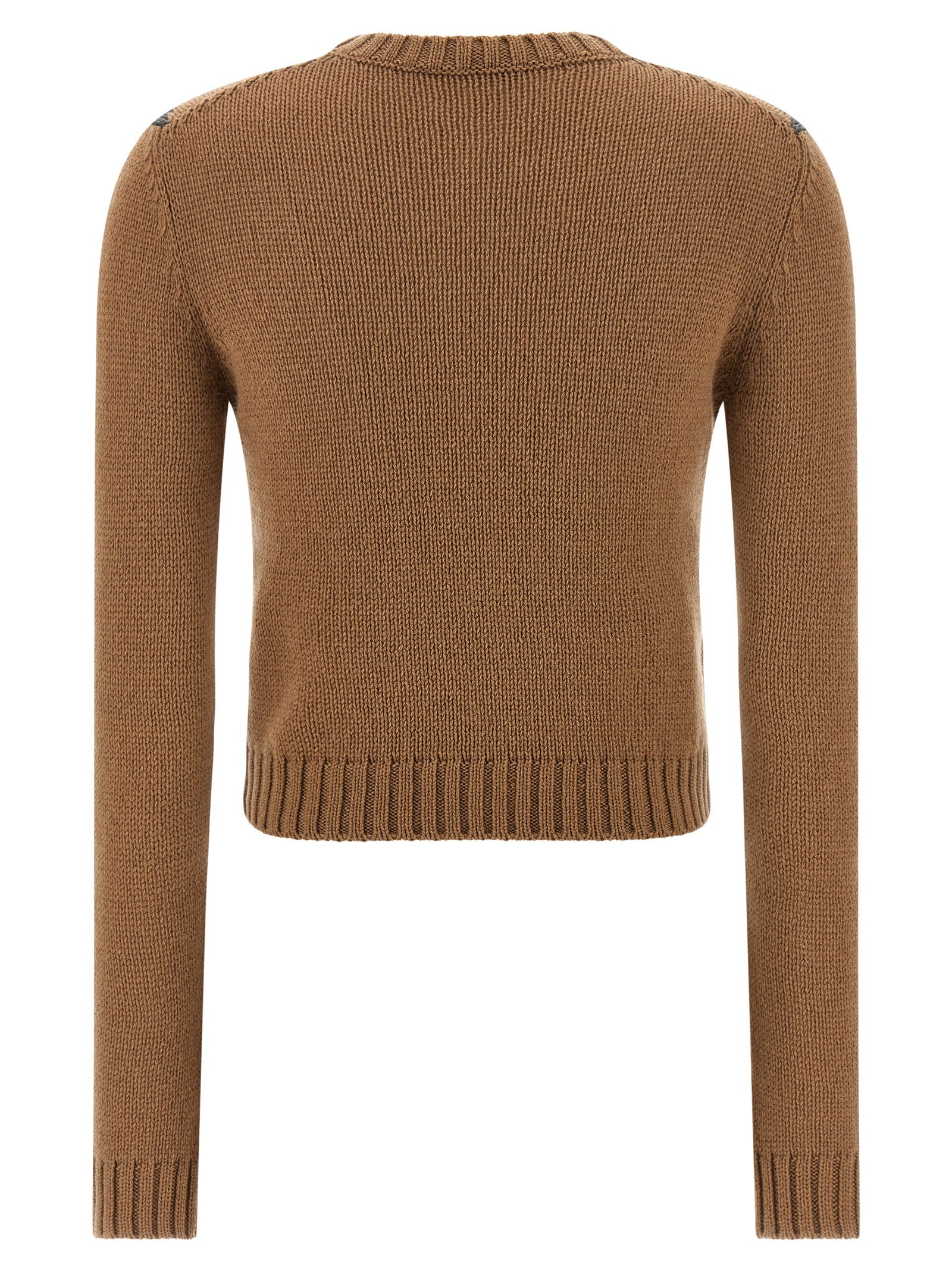 Prada Brown Cashmere Cardigan Prada