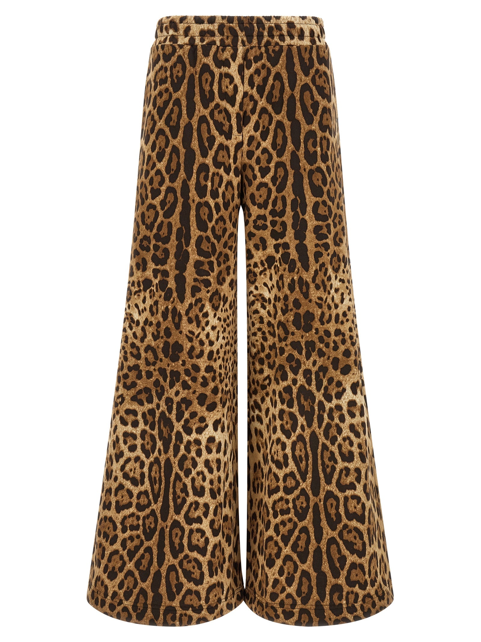 Dolce & Gabbana Brown Cotton Casual Pants Dolce & Gabbana