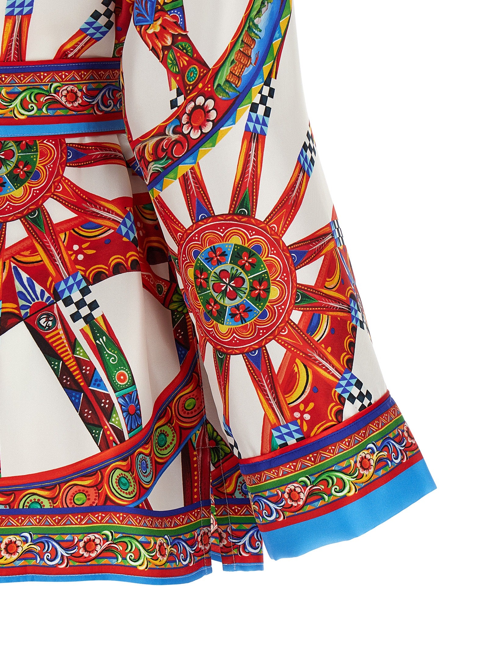 Dolce & Gabbana Multicolor Silk Blouse Dolce & Gabbana