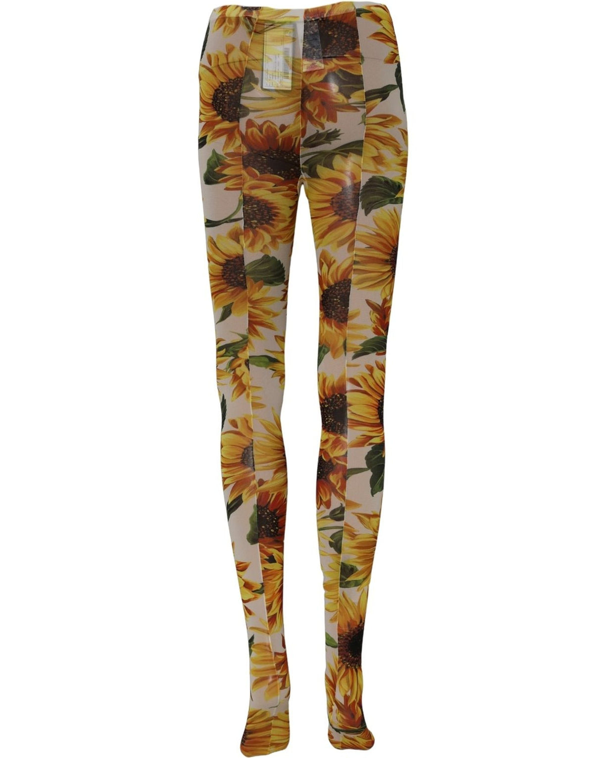 Dolce & Gabbana Multicolor Floral Nylon Tights Stockings Socks Dolce & Gabbana
