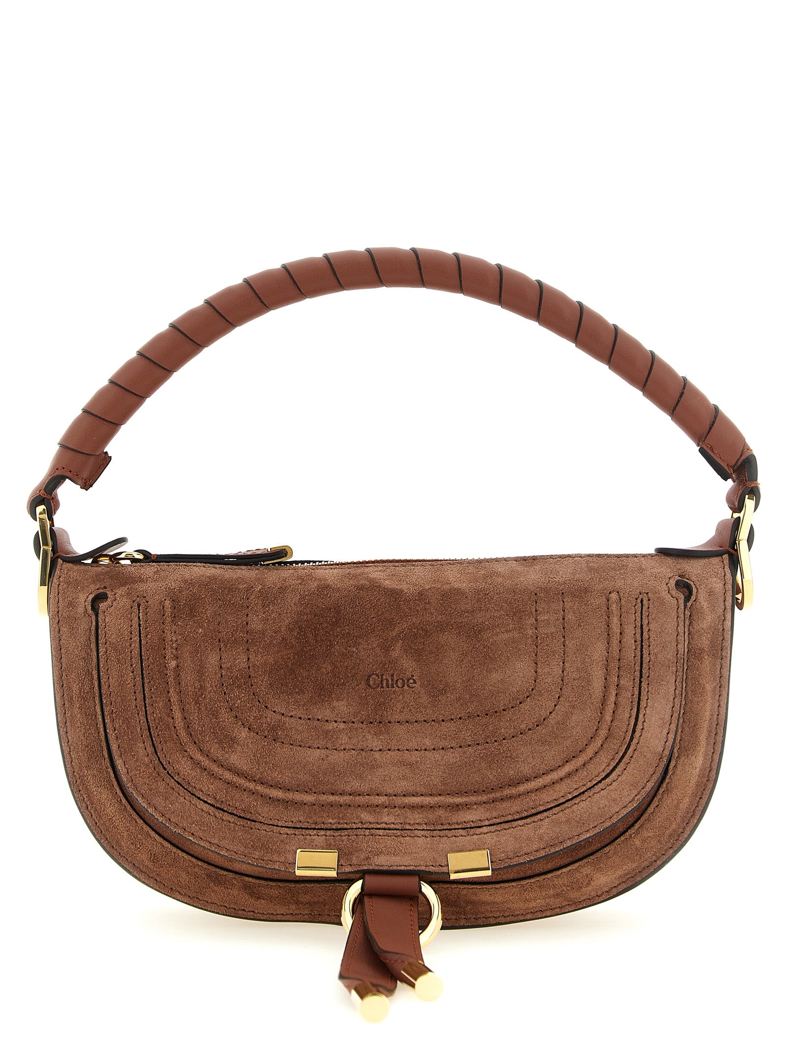Chloé Brown Calfskin Shoulder Bag Chloé