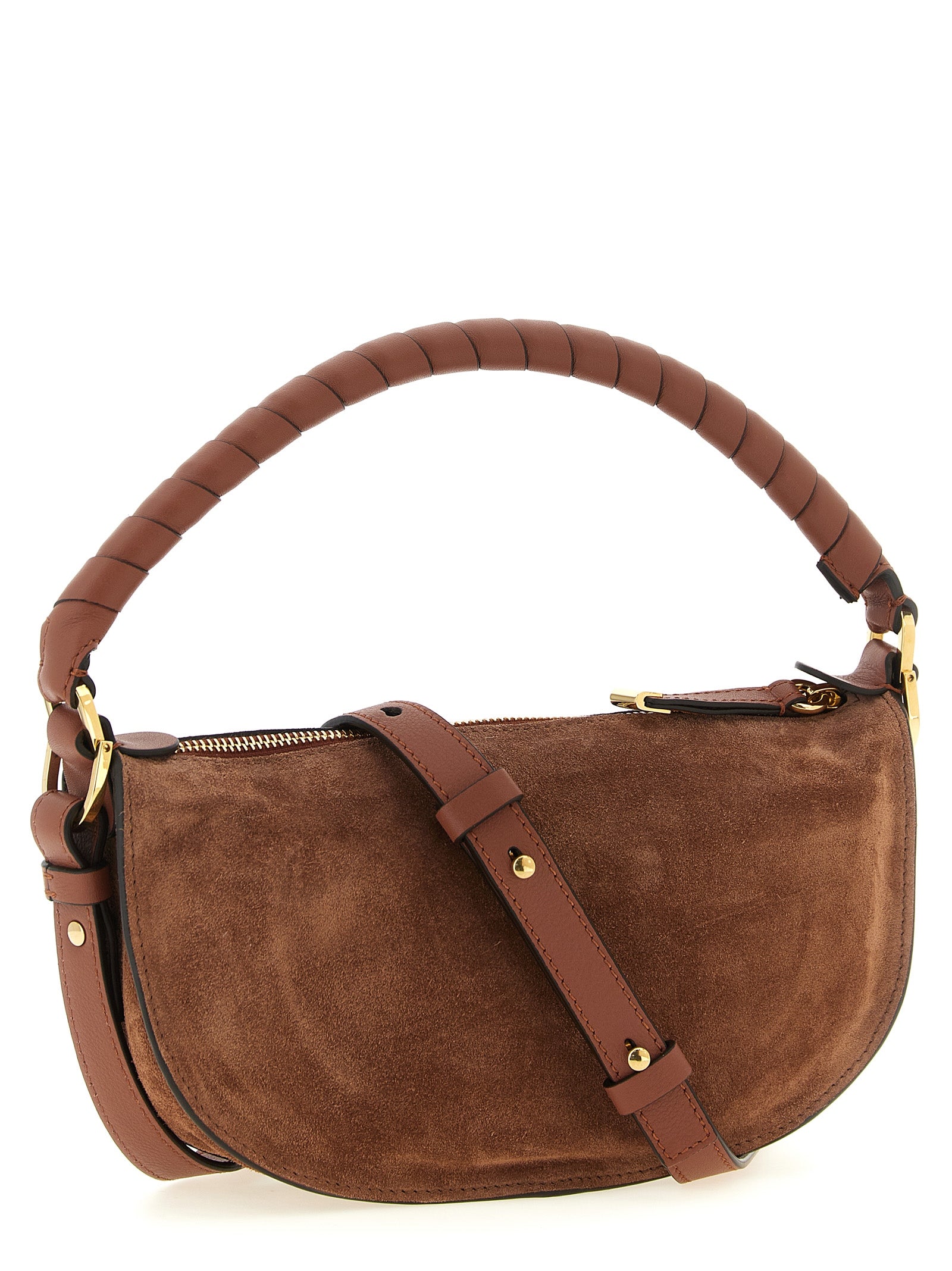 Chloé Brown Calfskin Shoulder Bag Chloé