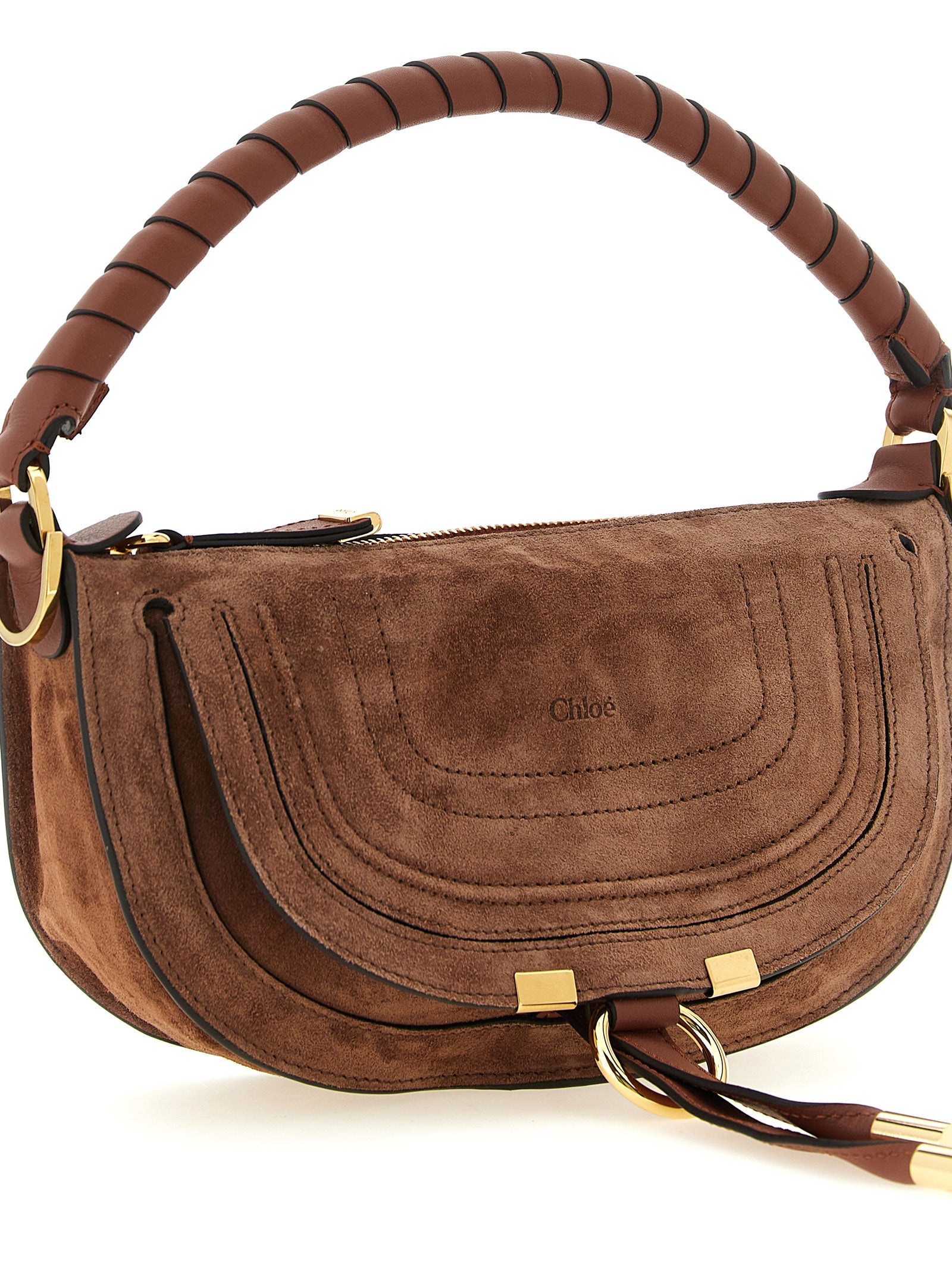 Chloé Brown Calfskin Shoulder Bag Chloé