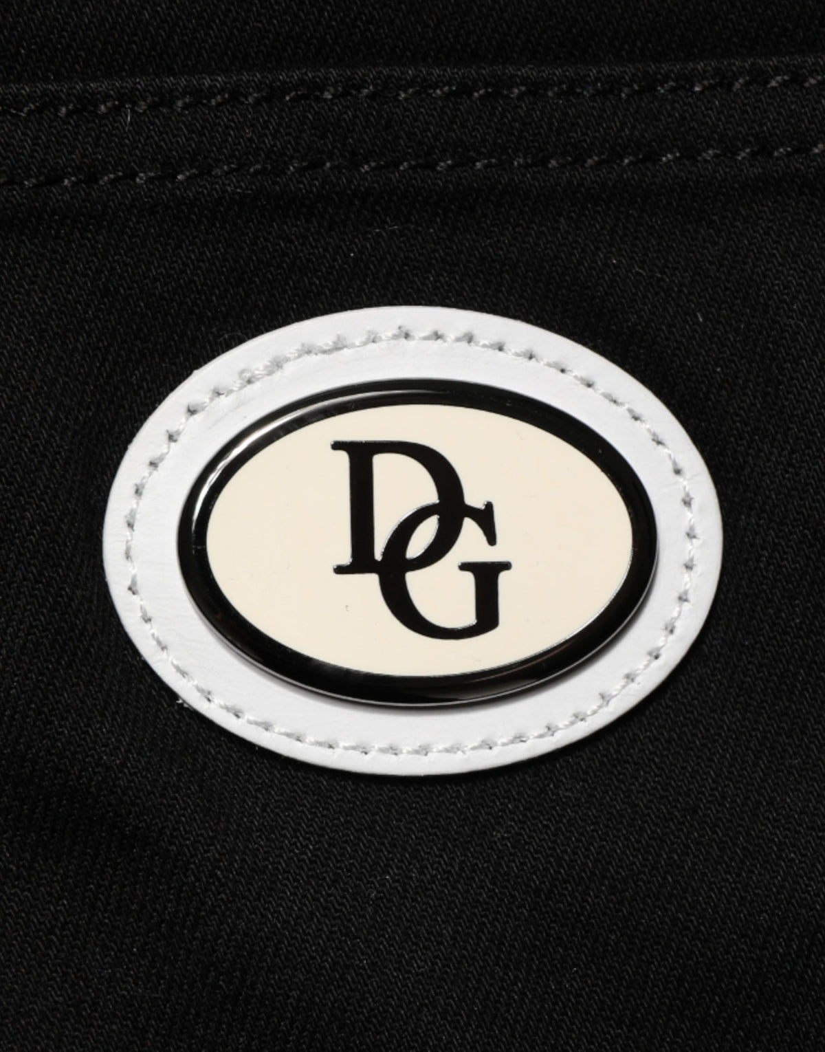 Dolce & Gabbana Black Cotton Stretch Skinny Denim Trouser Jeans Dolce & Gabbana