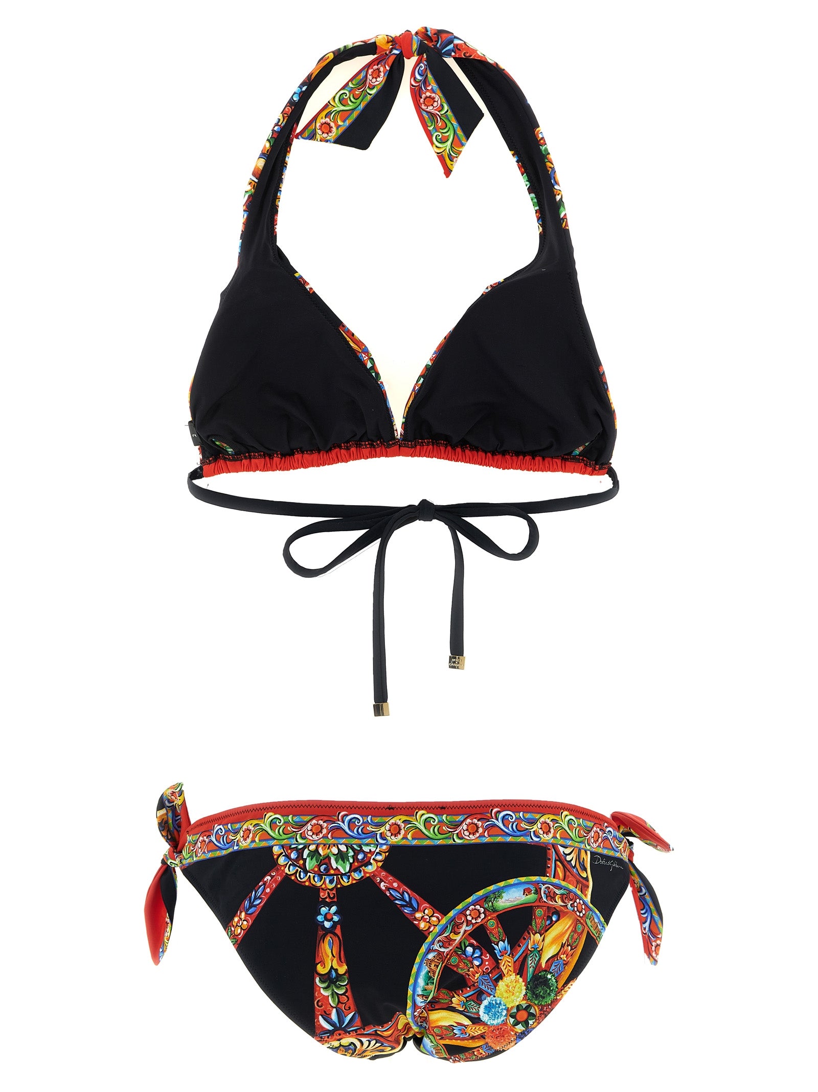 Dolce & Gabbana Multicolor Polyamide Bikini Dolce & Gabbana