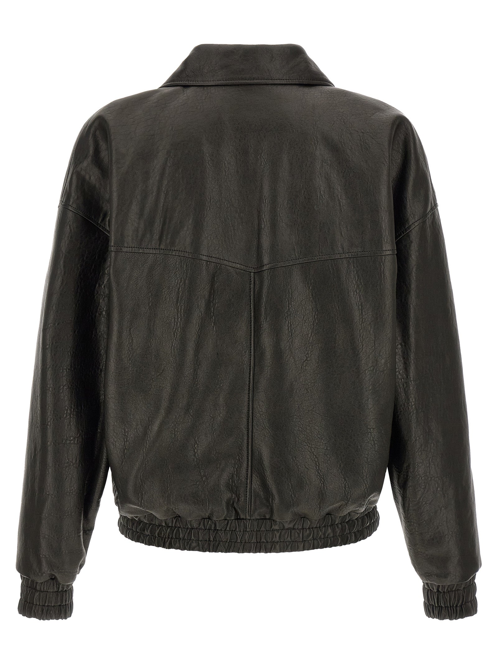 Saint Laurent Black Lamb Leather Leather Jacket Saint Laurent