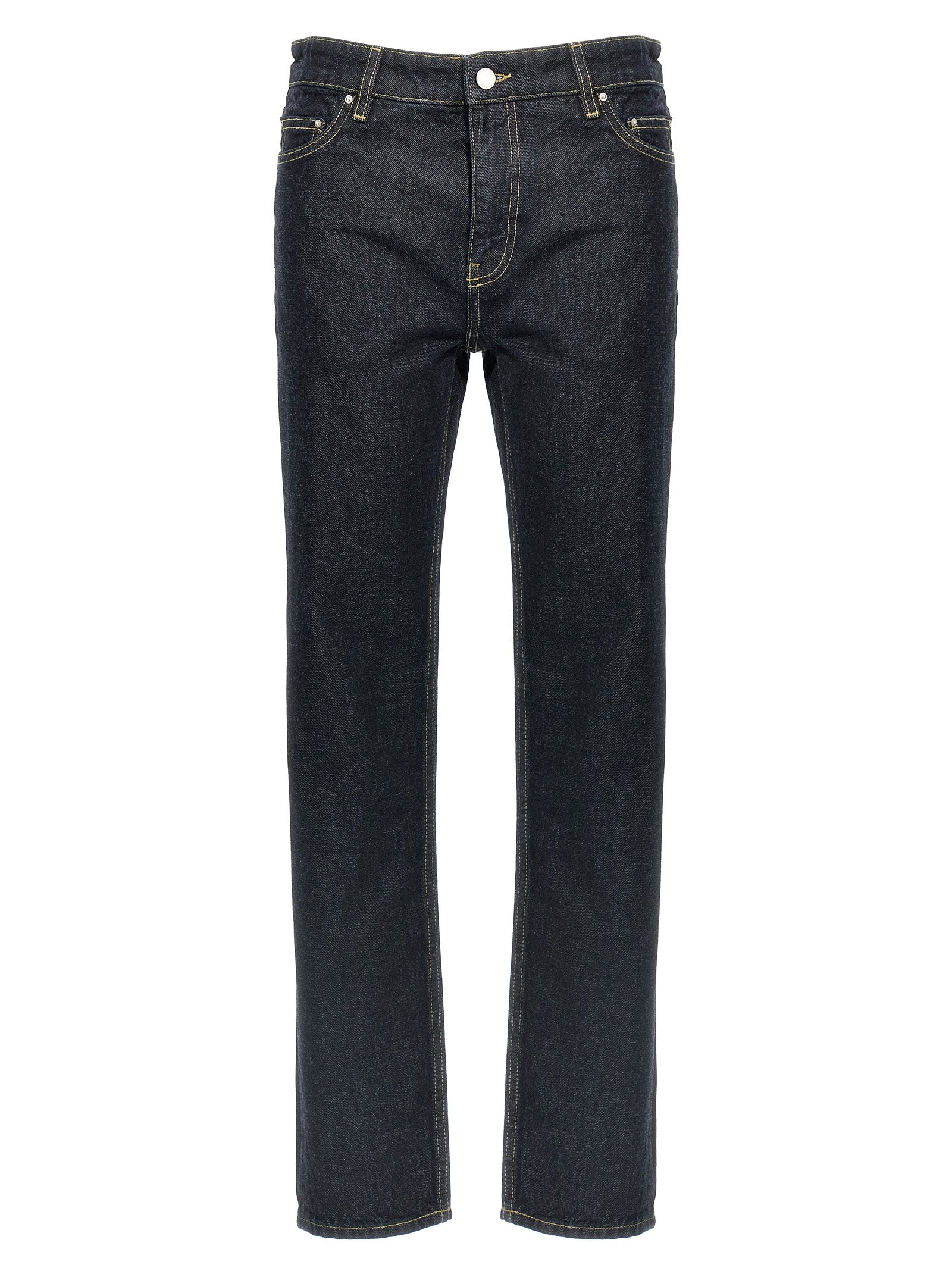 TOTEME Blue Cotton Tapered Jeans TOTEME