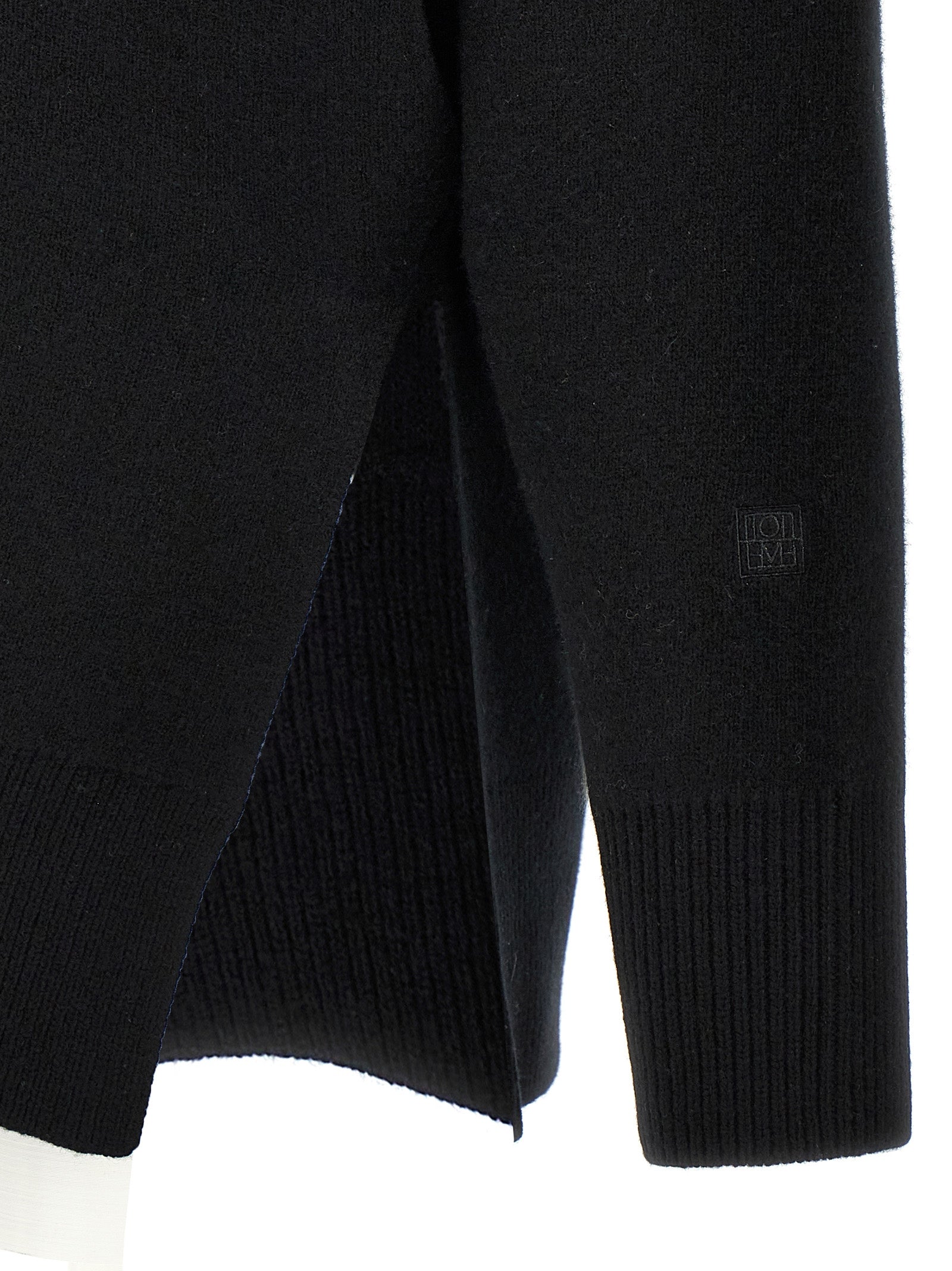 TOTEME Black Polyester Cardigan TOTEME