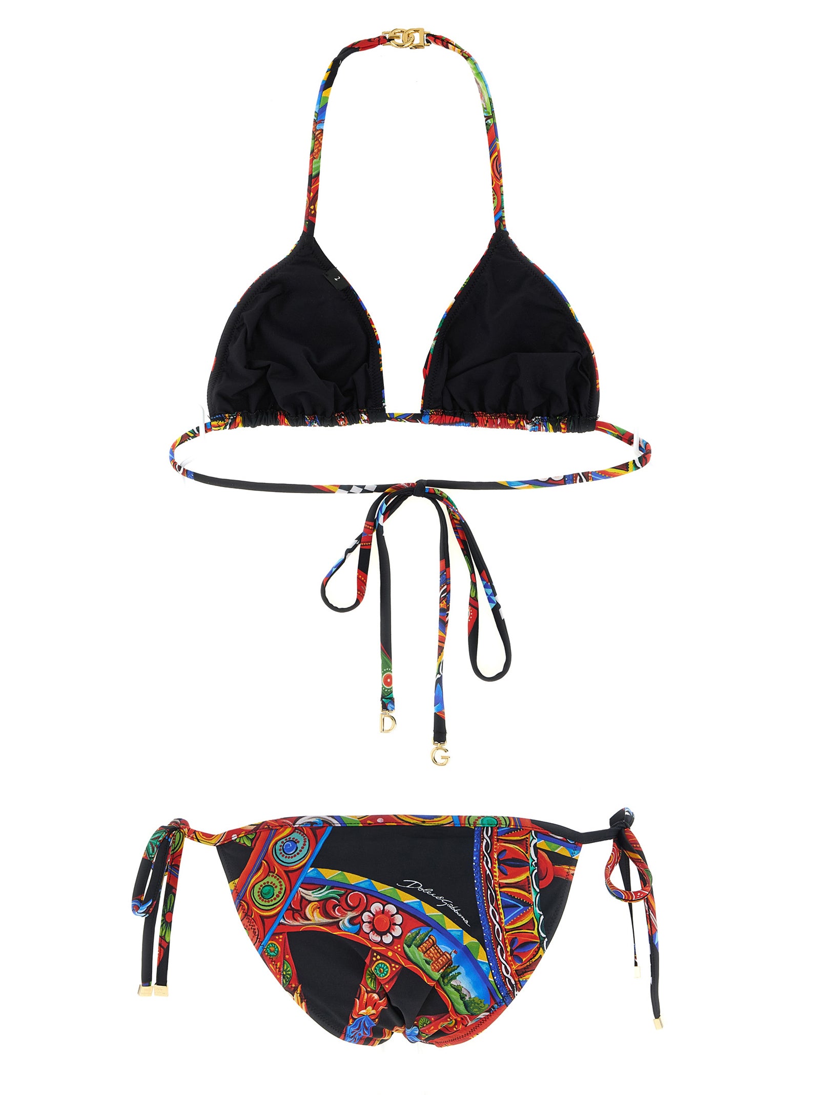 Dolce & Gabbana Multicolor Polyamide Bikini Dolce & Gabbana
