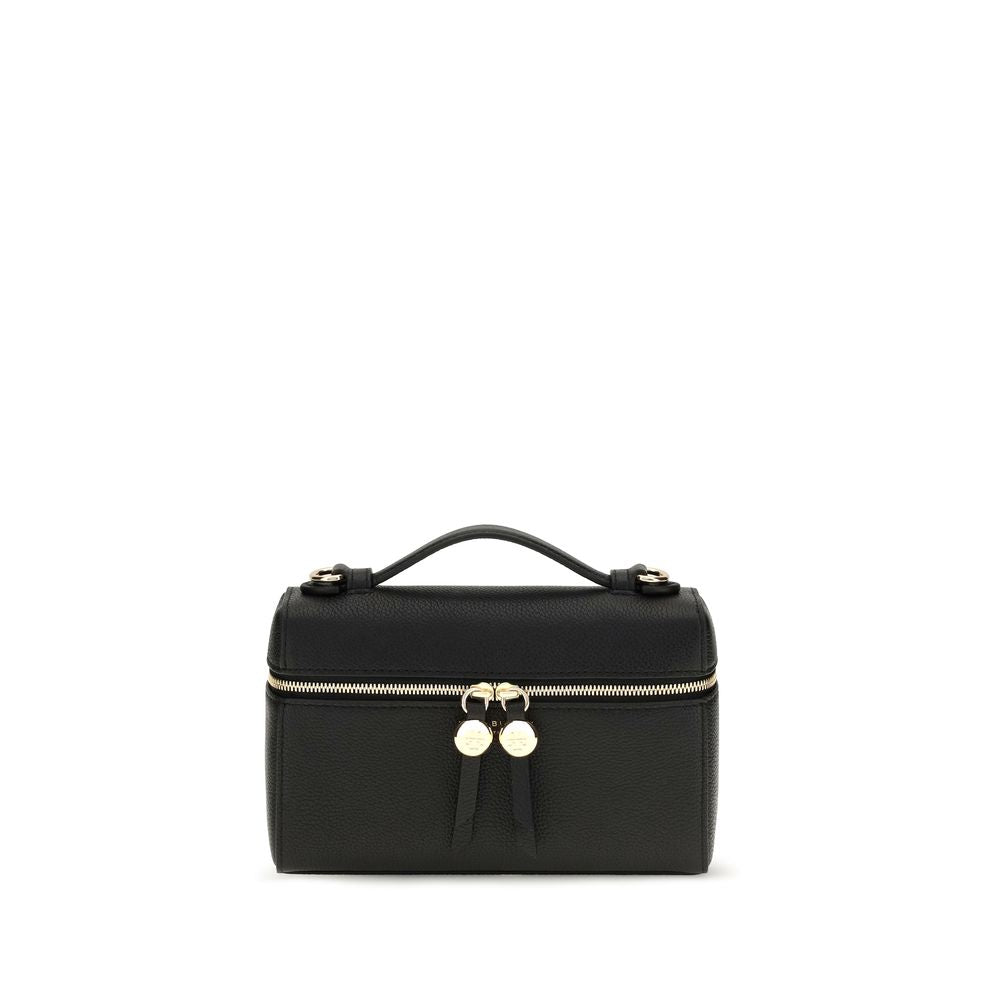 Tory Burch Black Calf Leather Bos Taurus Handbag Tory Burch