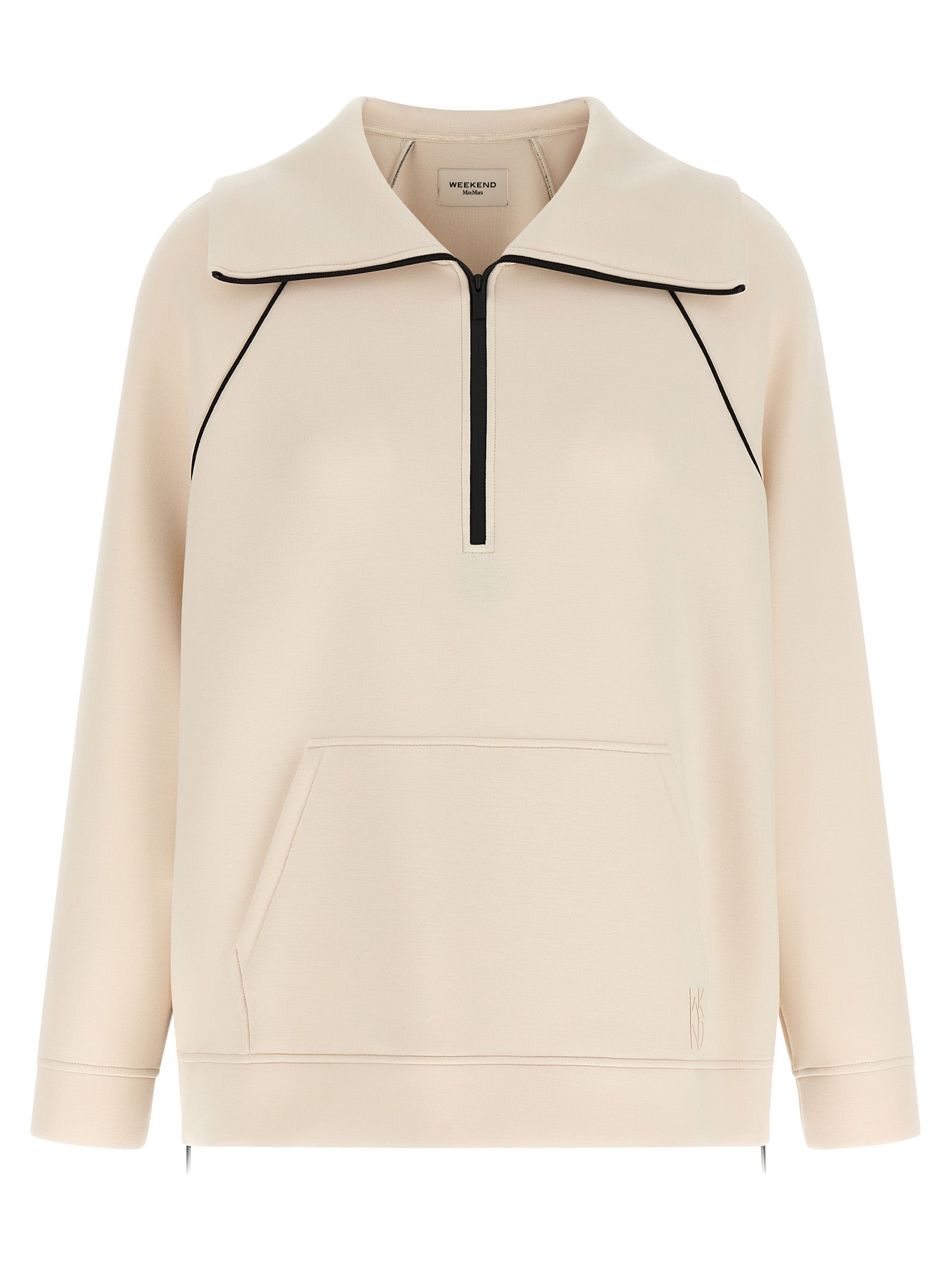 Max Mara Beige Mohair Sweatshirt Max Mara