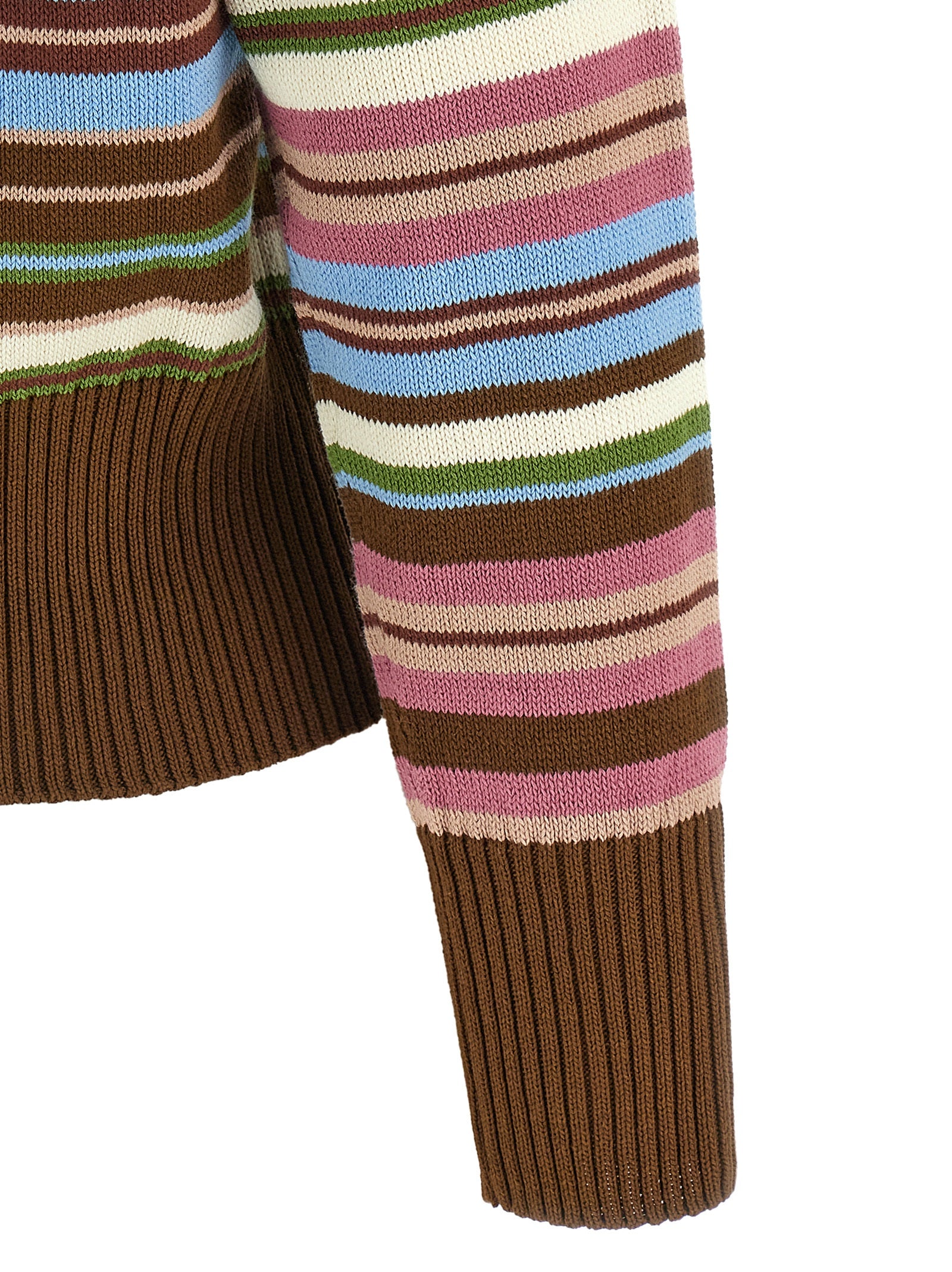 Max Mara Multicolor Cotton Cardigan Max Mara